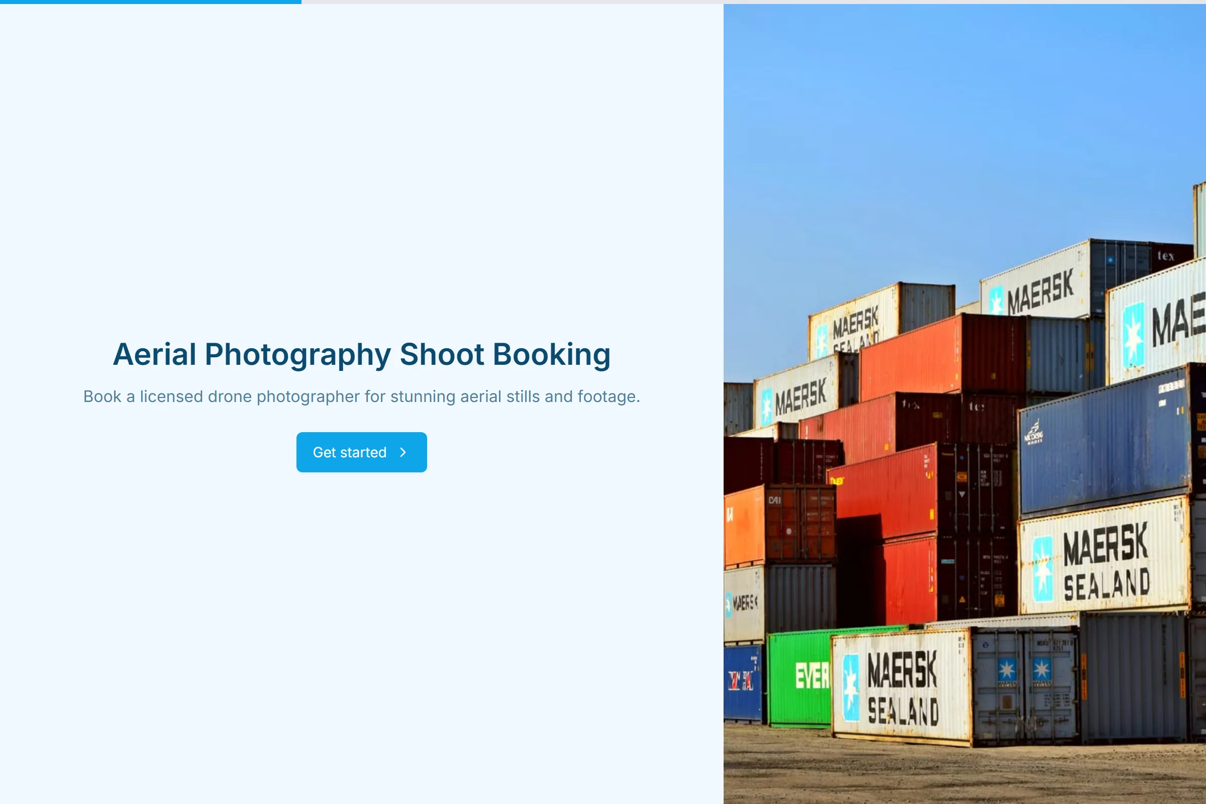 Aerial Photography Shoot Booking preview