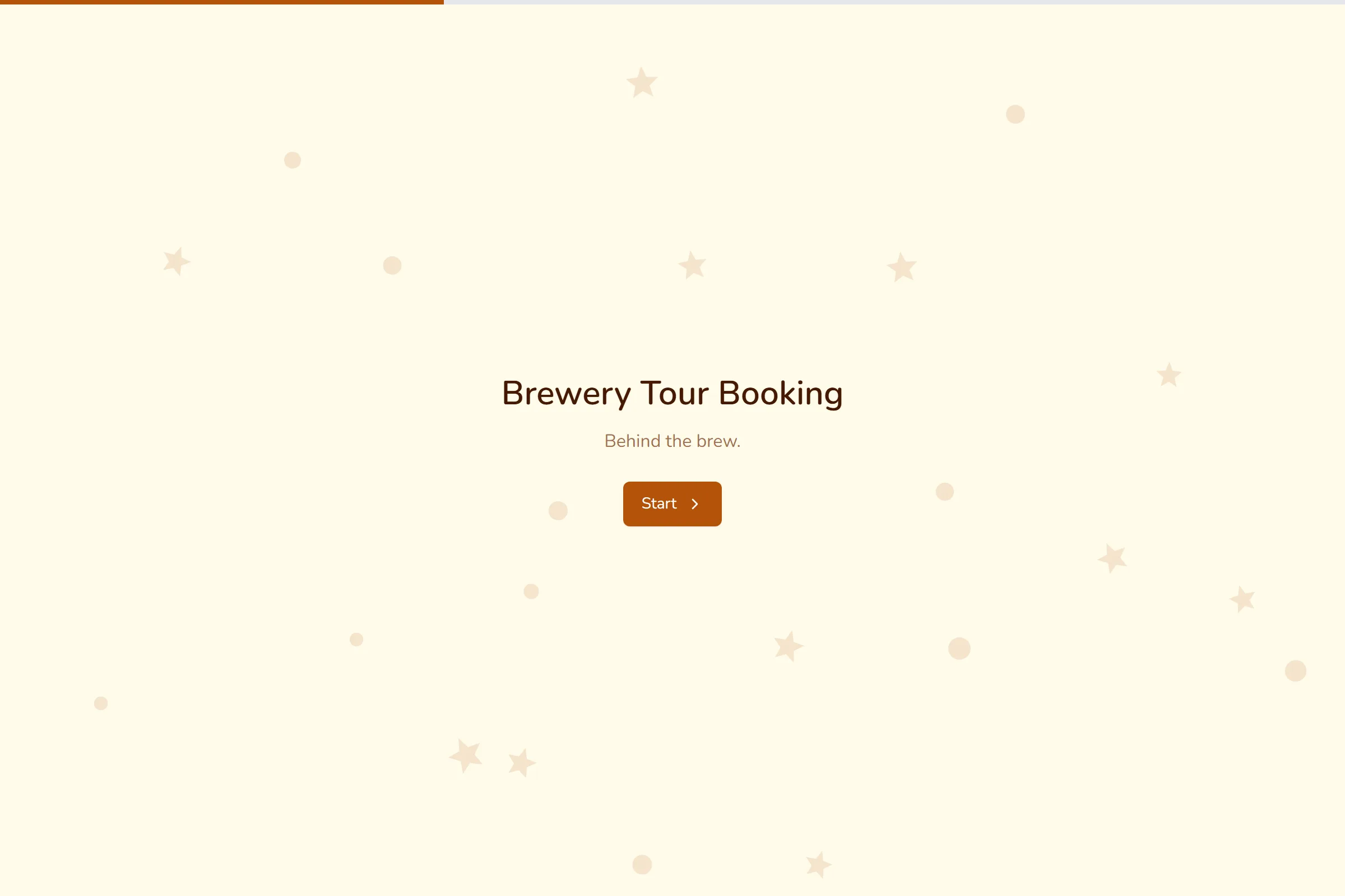Brewery Tour Booking template preview