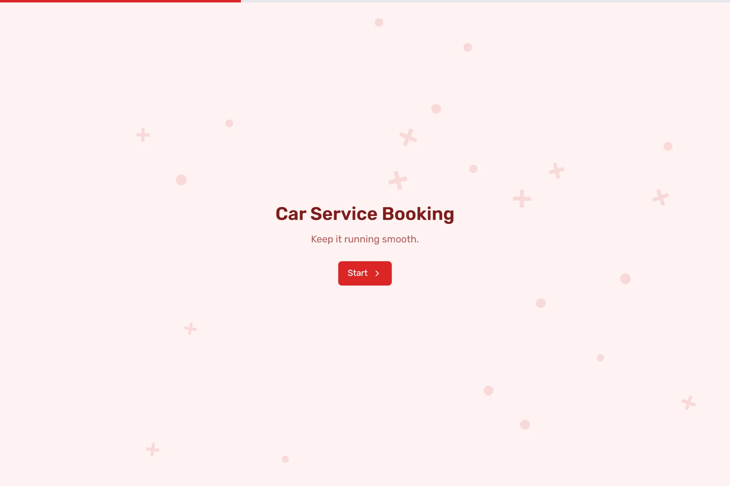 Car Service Booking template preview