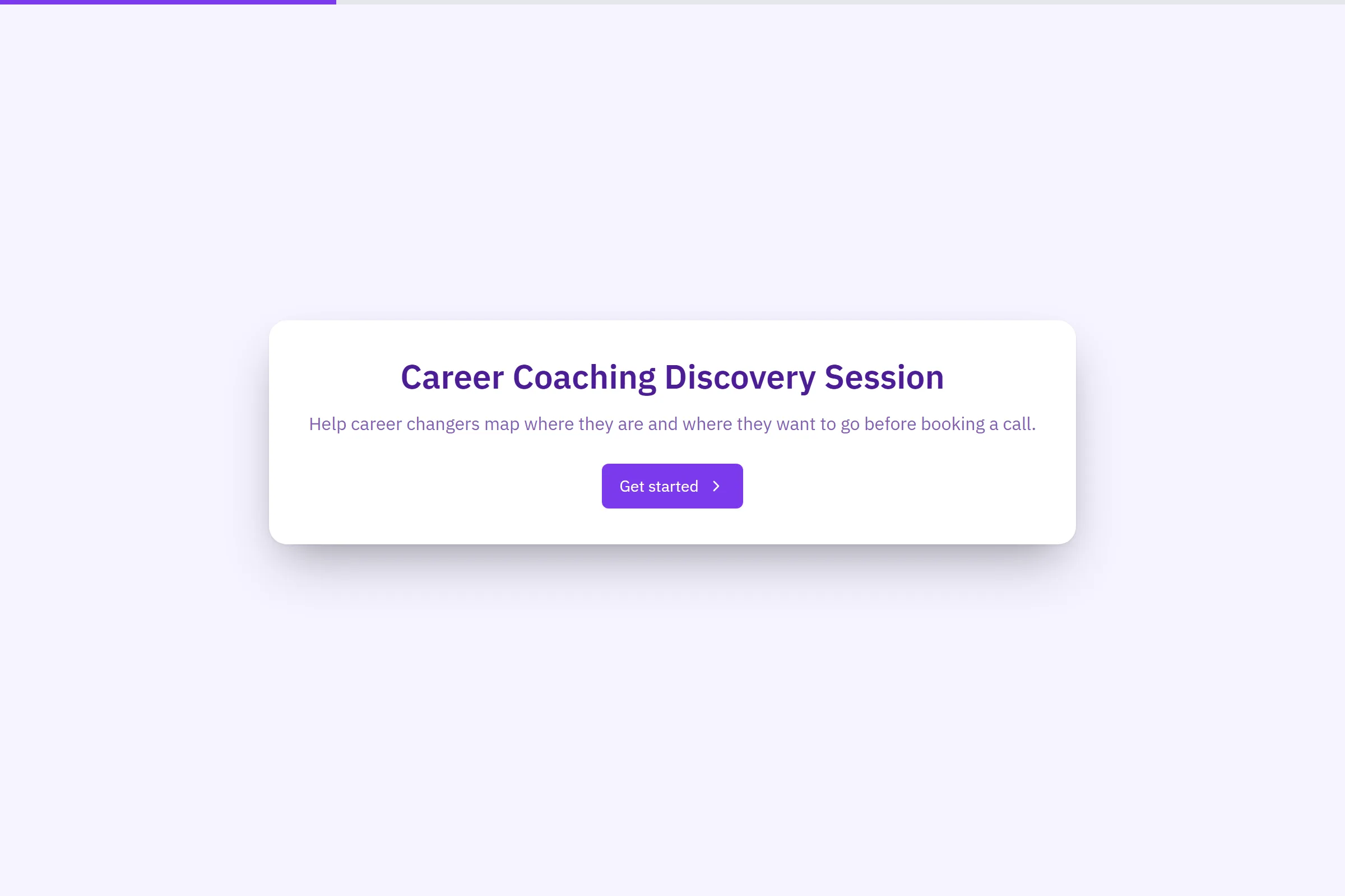 Career Coaching Discovery Session preview