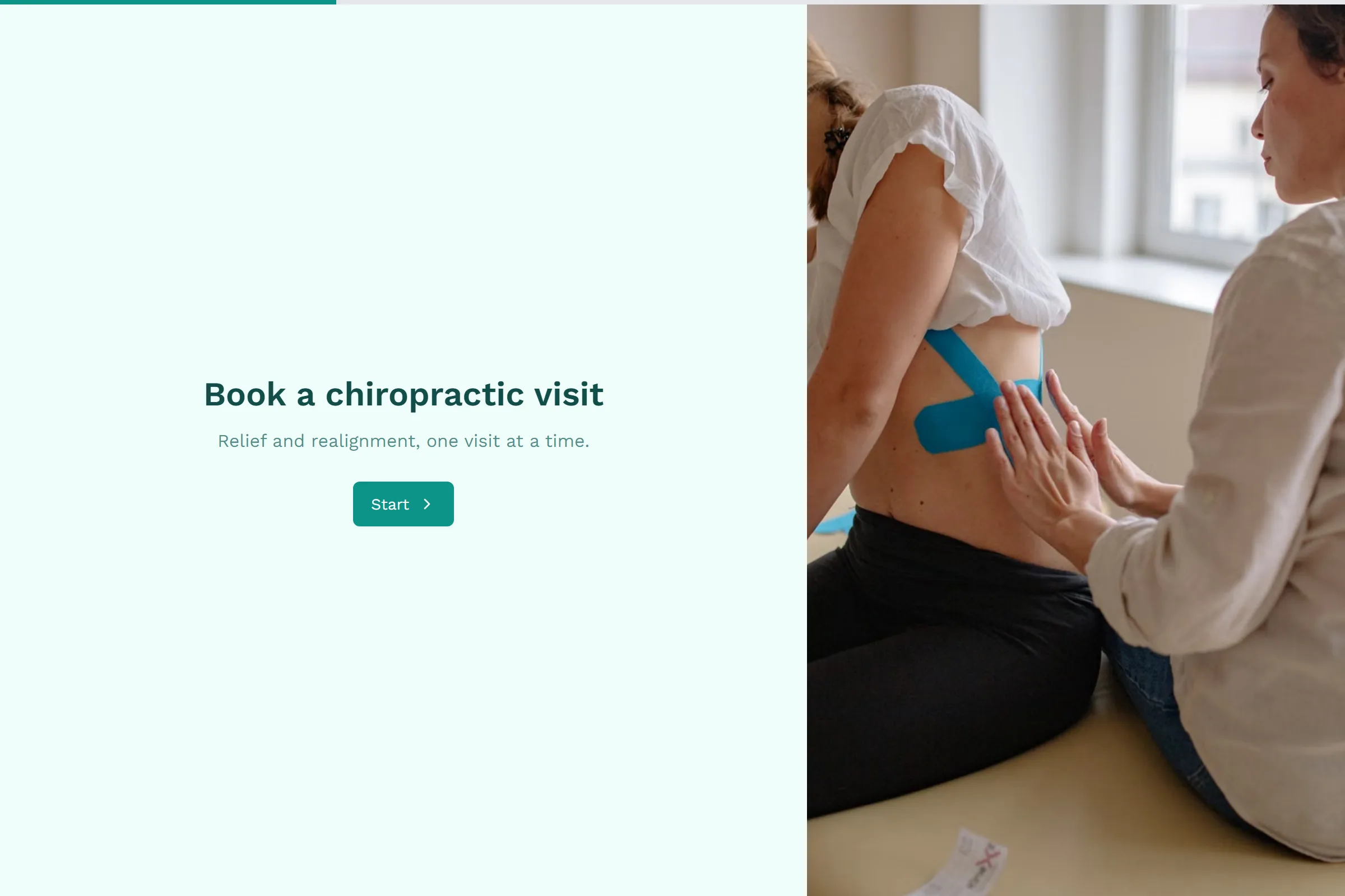 Chiropractor Appointment template preview