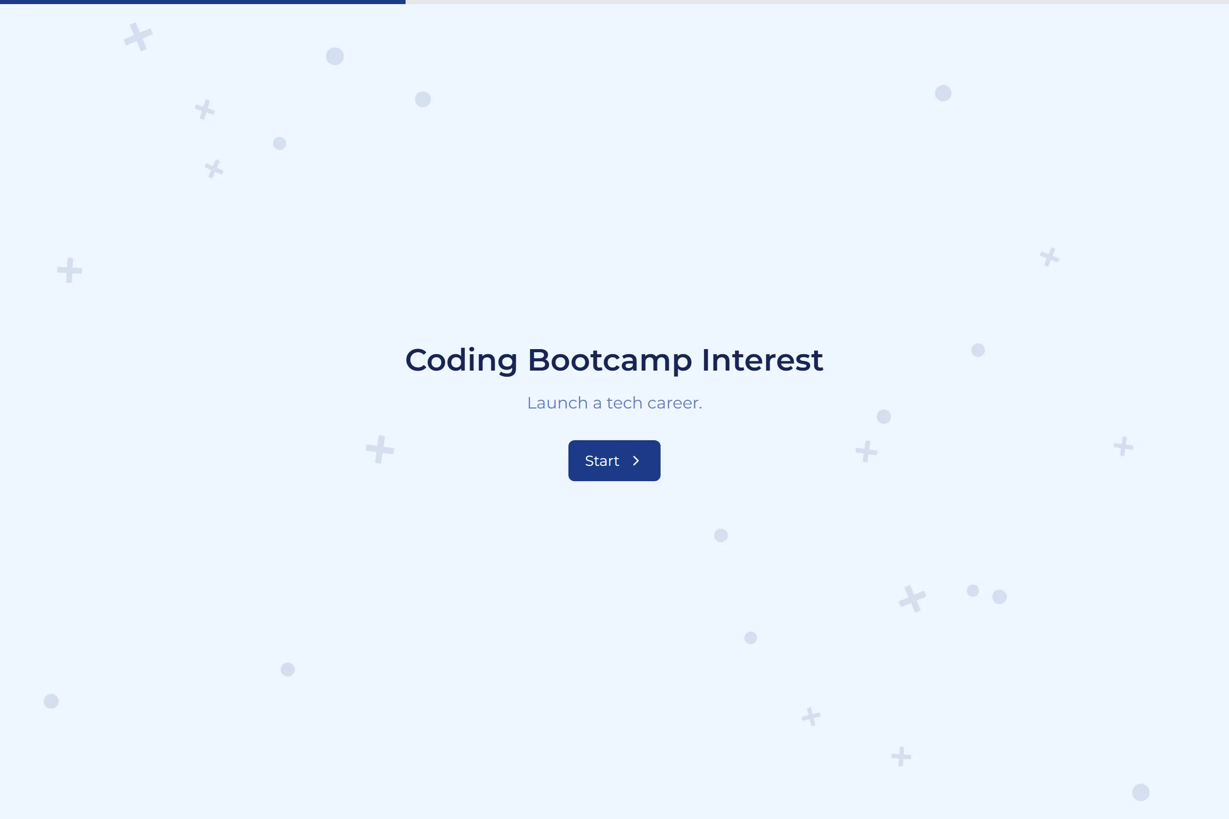 Coding Bootcamp Interest template preview
