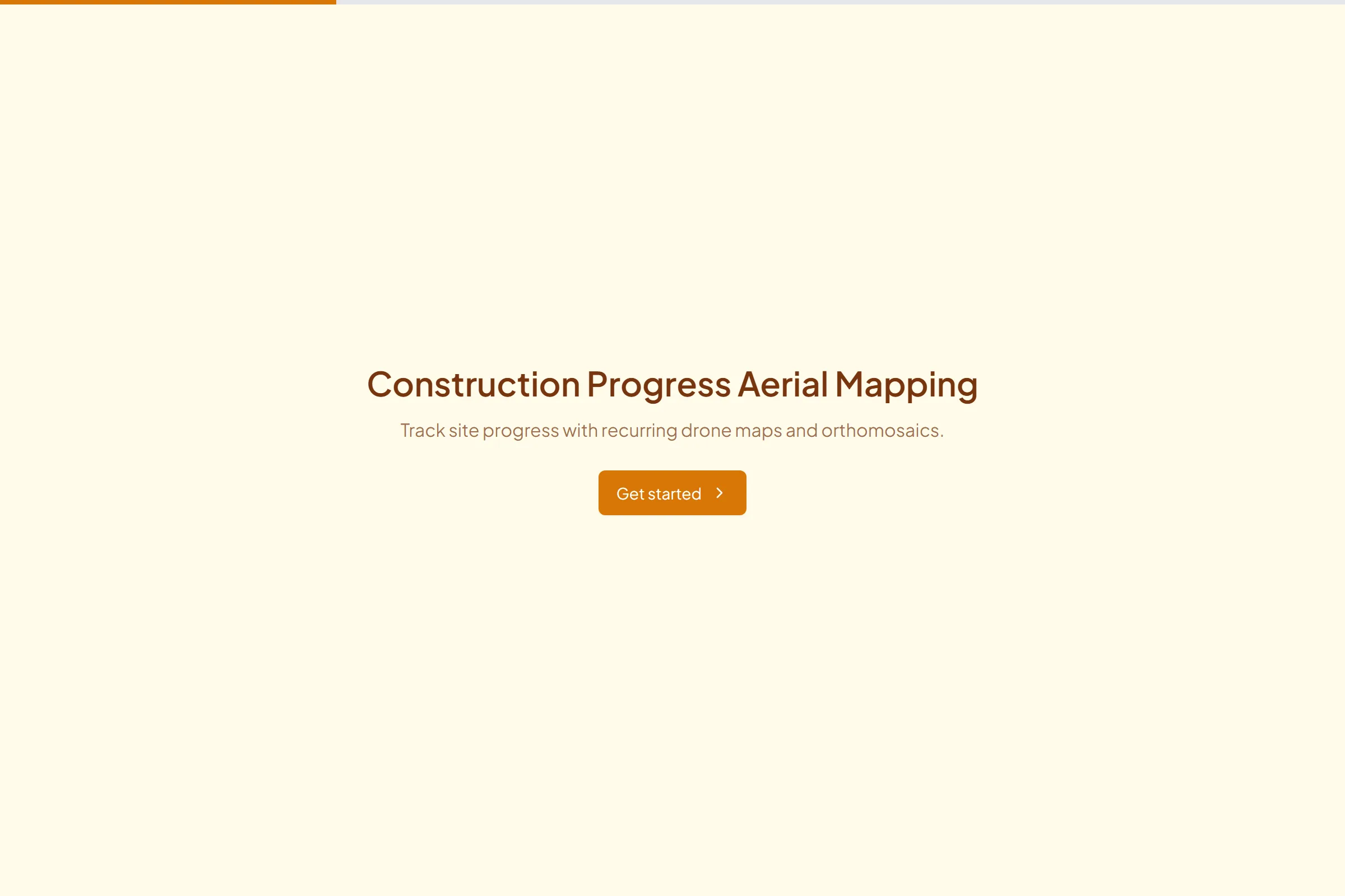 Construction Progress Aerial Mapping template preview