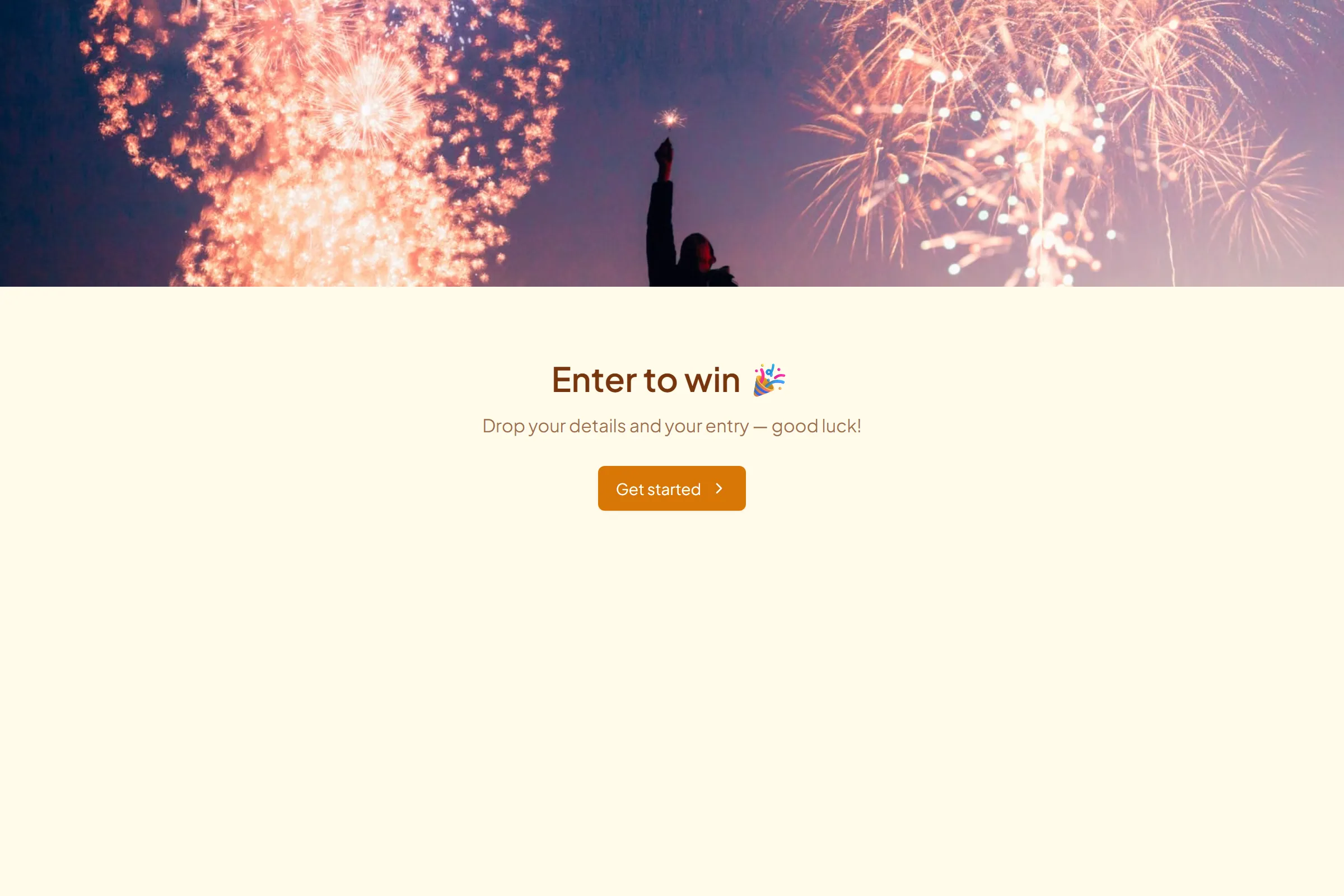 Contest Entry preview