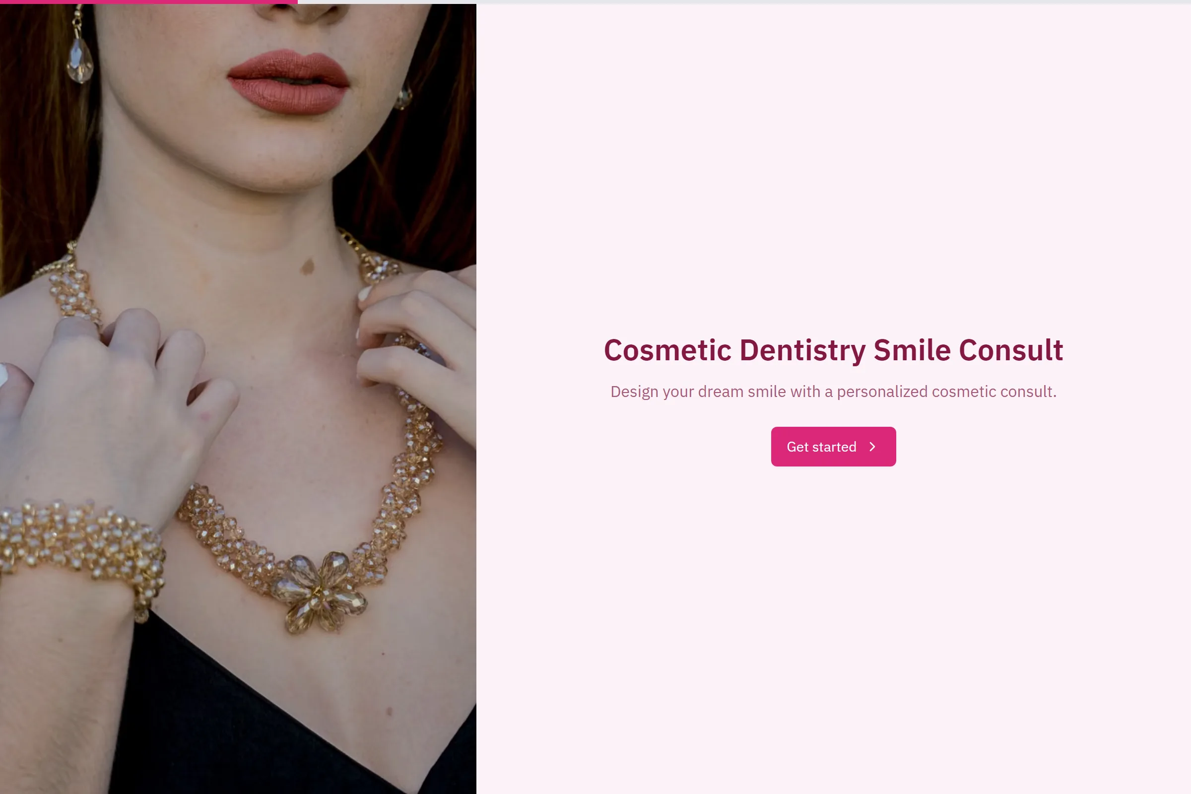 Cosmetic Dentistry Smile Consult template preview