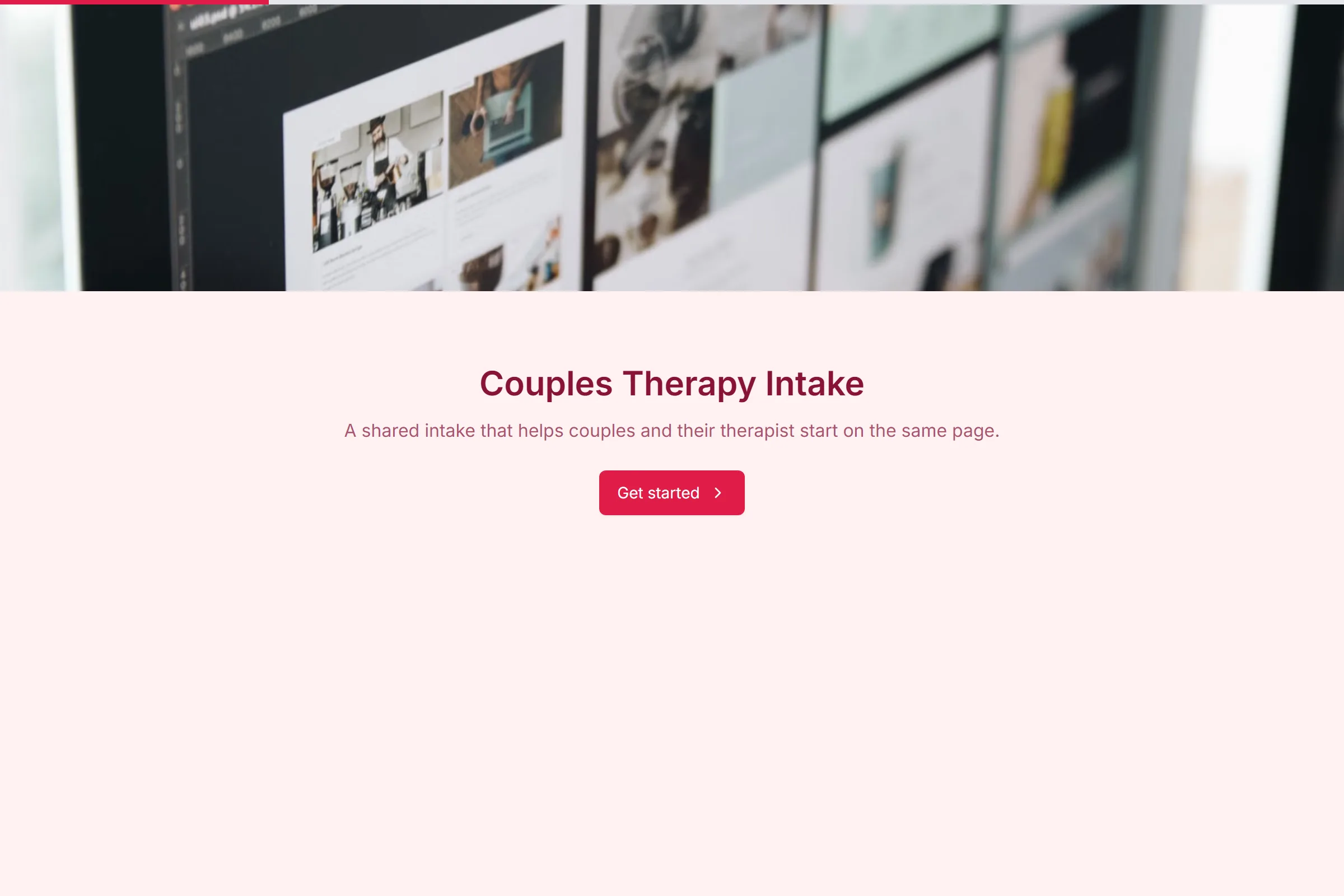 Couples Therapy Intake preview