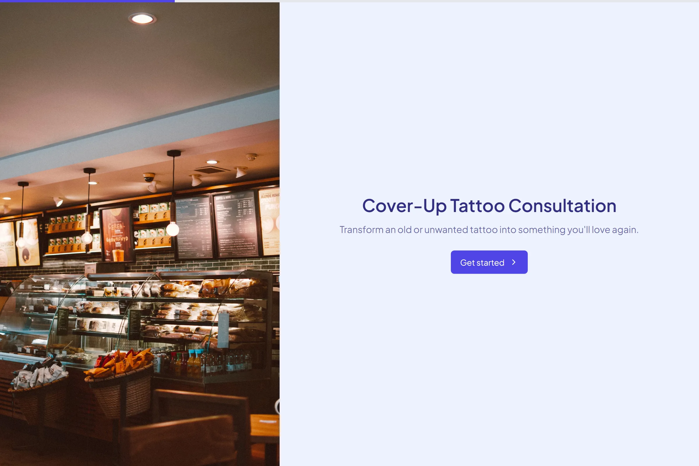 Cover-Up Tattoo Consultation template preview
