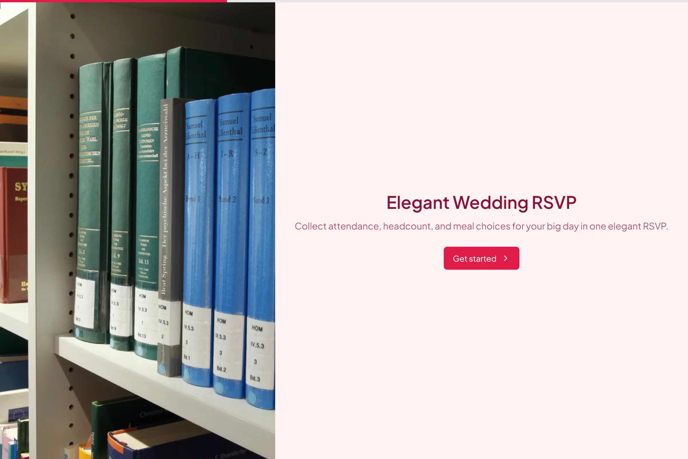 Elegant Wedding RSVP preview