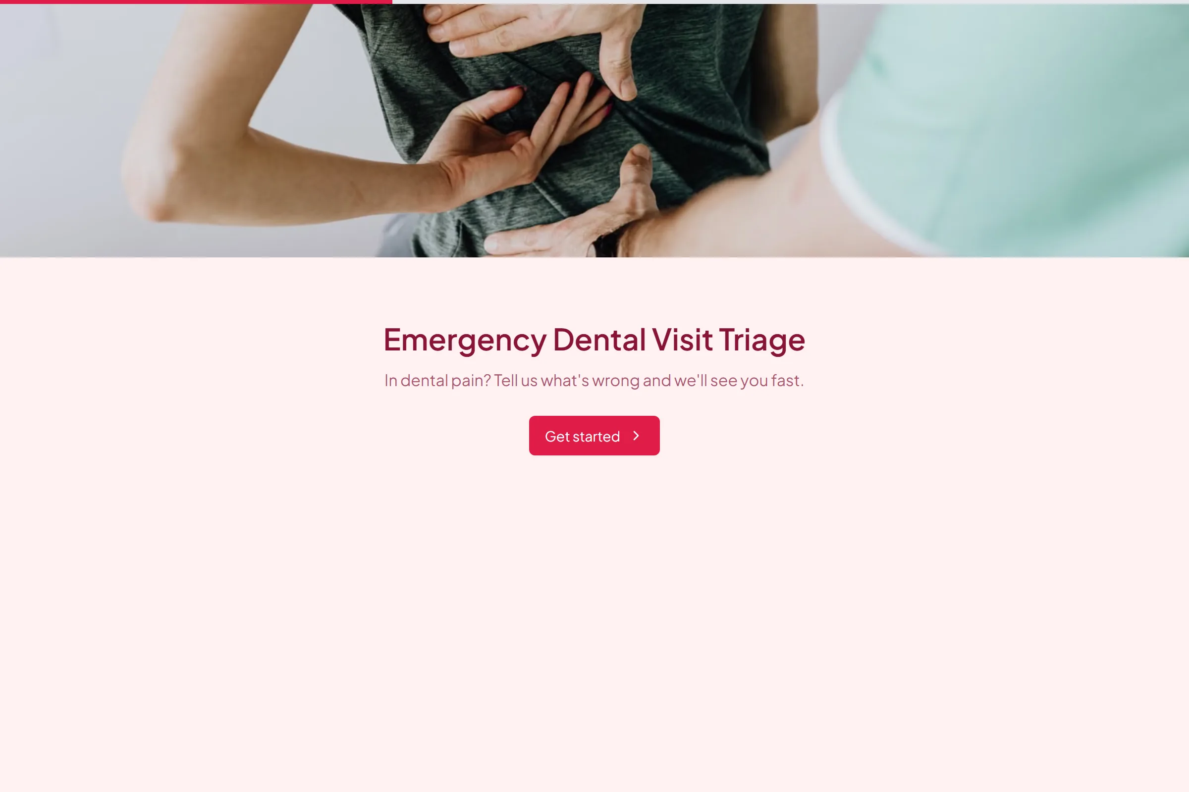 Emergency Dental Visit Triage template preview