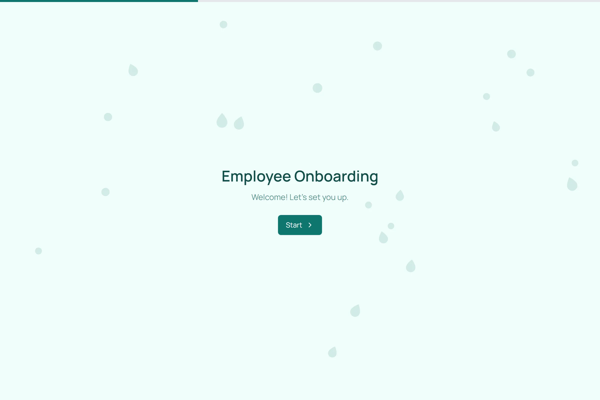 Employee Onboarding template preview