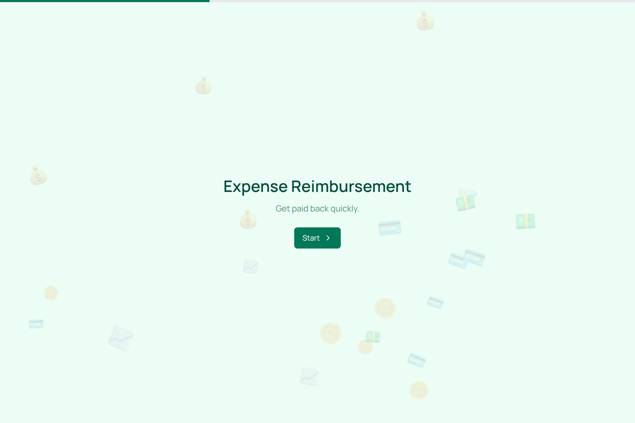 Expense Reimbursement template preview