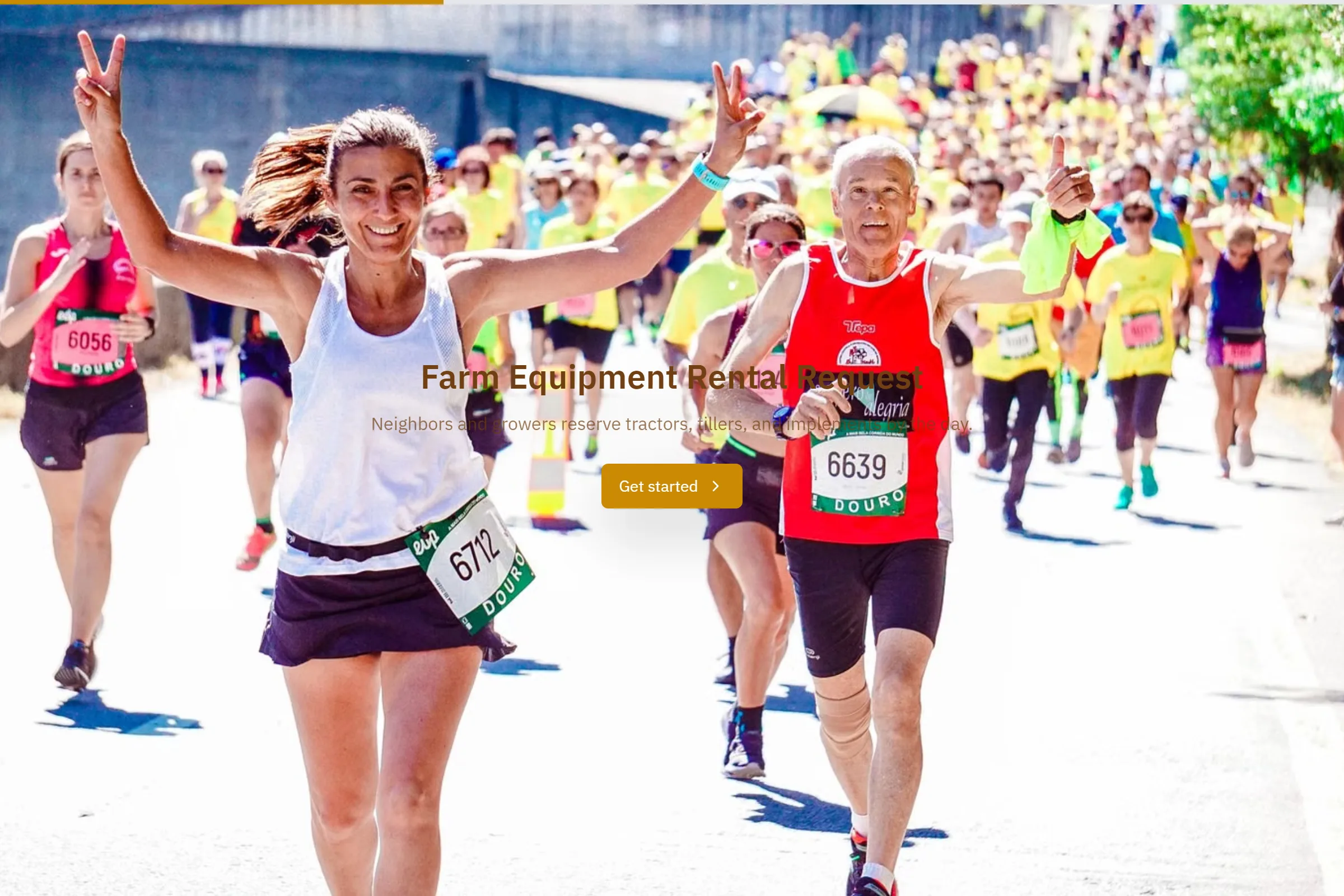 Farm Equipment Rental Request template preview