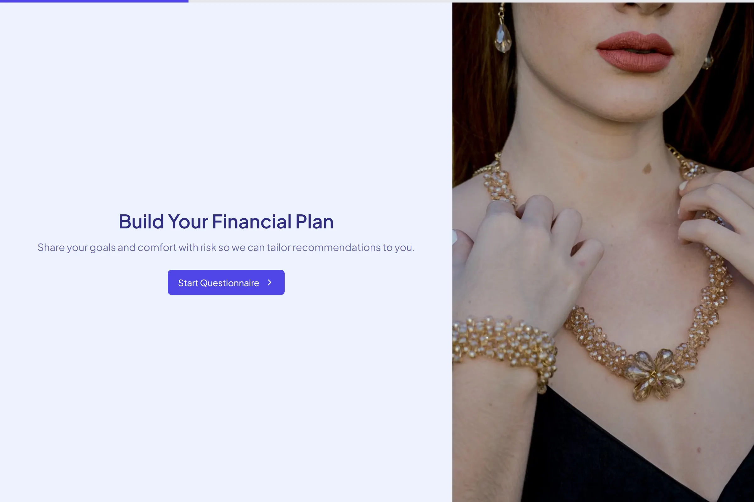 Financial Planning Questionnaire template preview