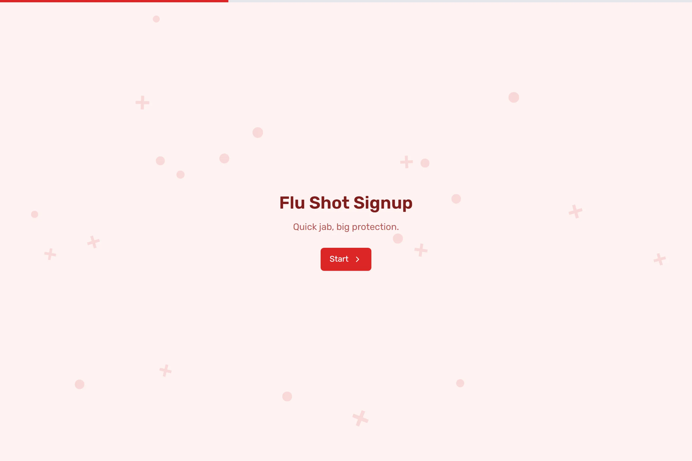 Flu Shot Signup template preview