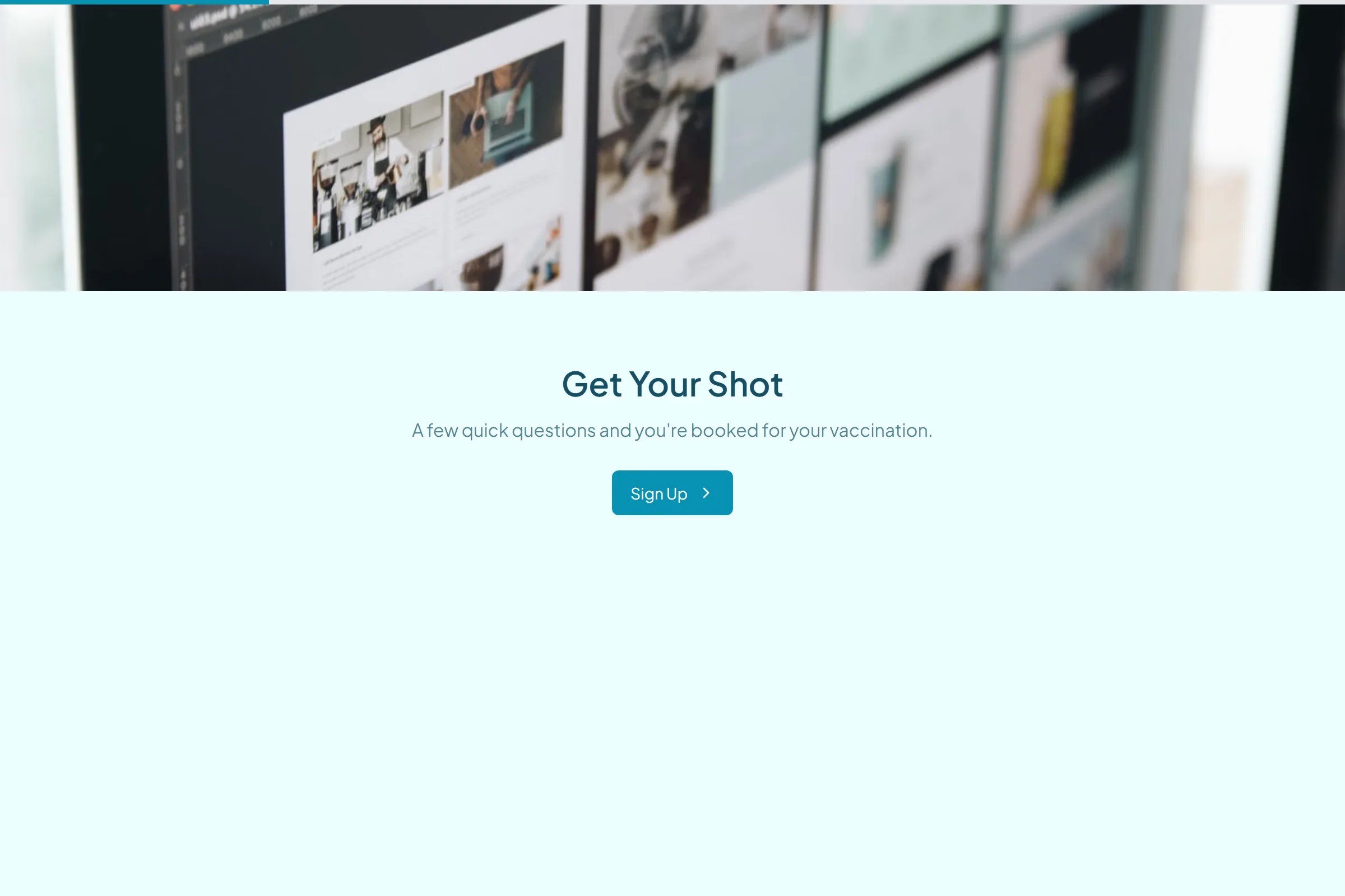 Flu Shot & Vaccination Signup template preview