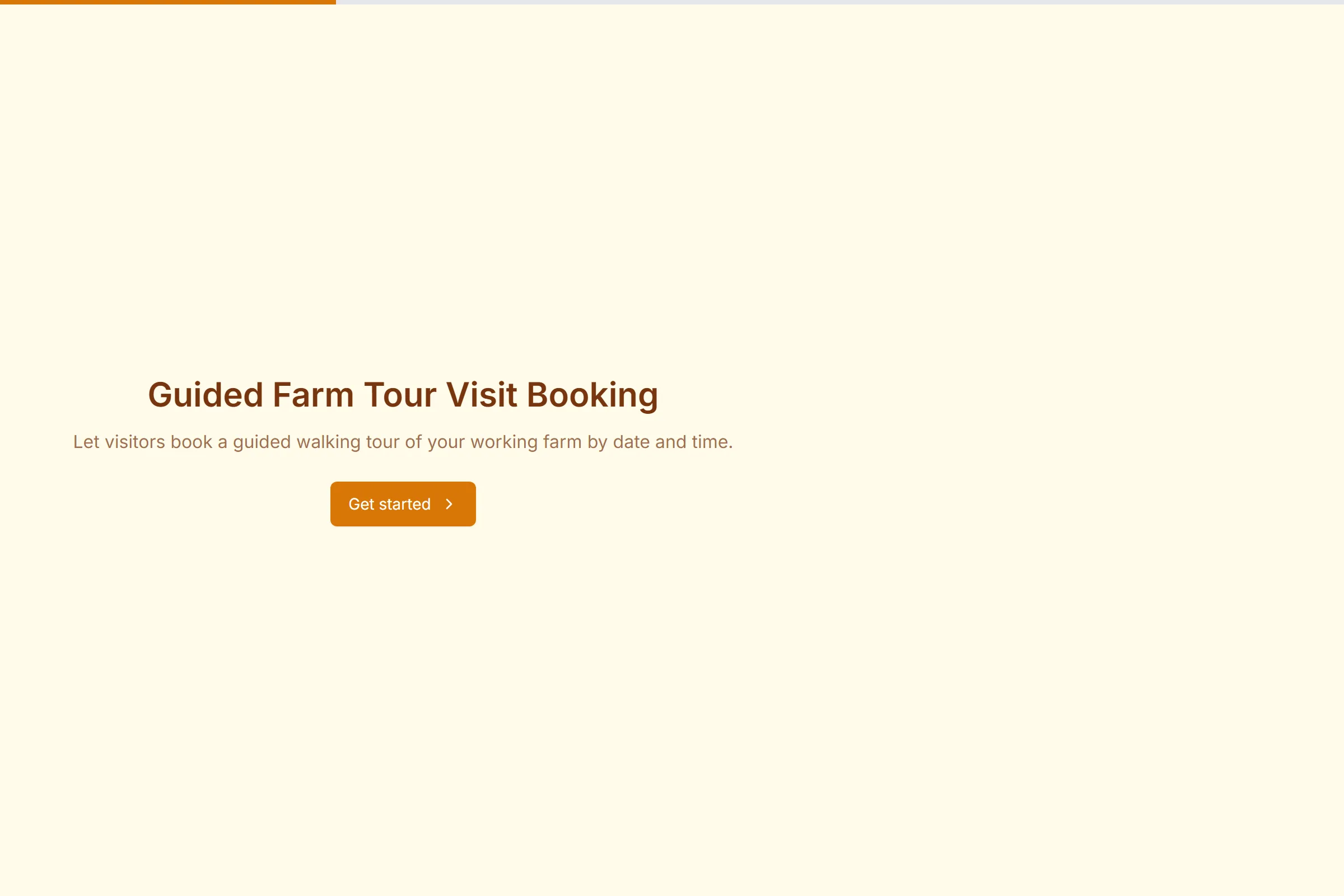 Guided Farm Tour Visit Booking preview