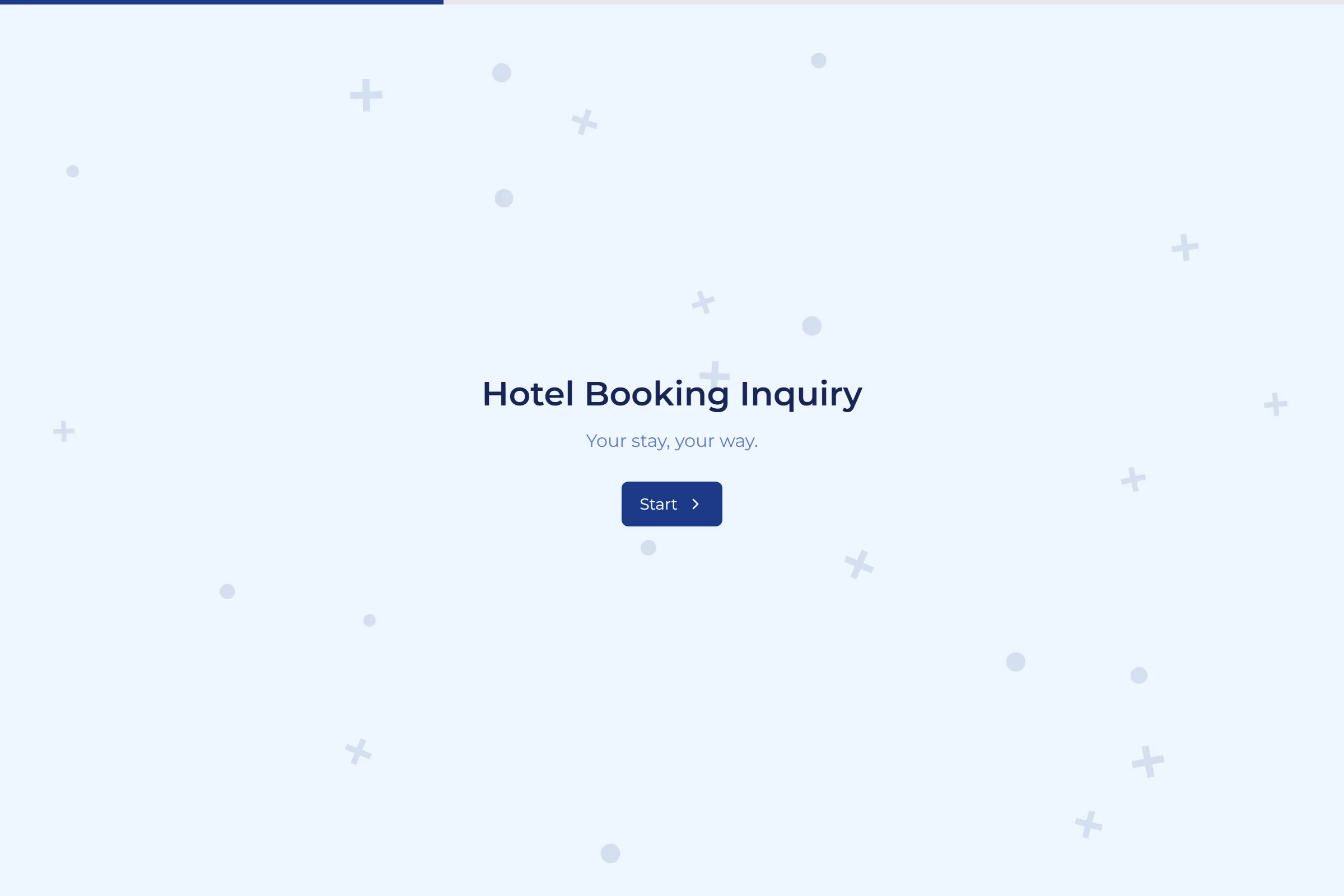 Hotel Booking Inquiry template preview