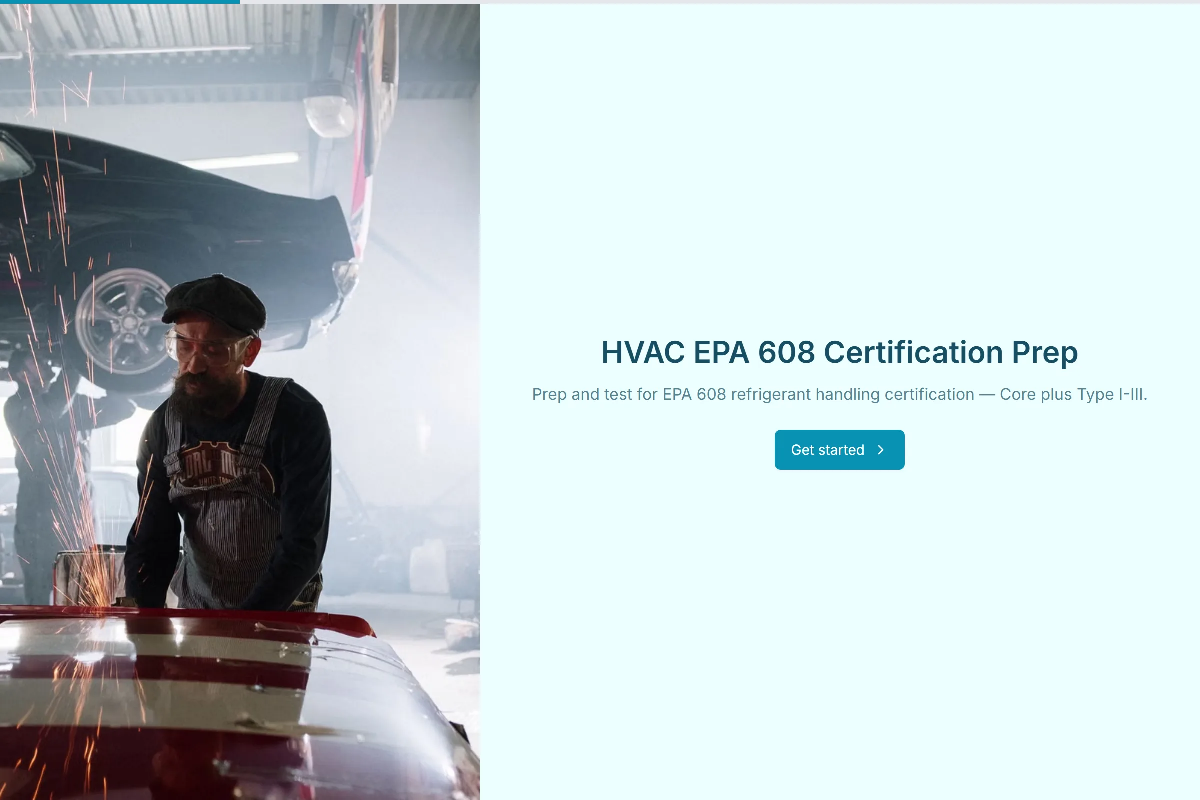 HVAC EPA 608 Certification Prep template preview
