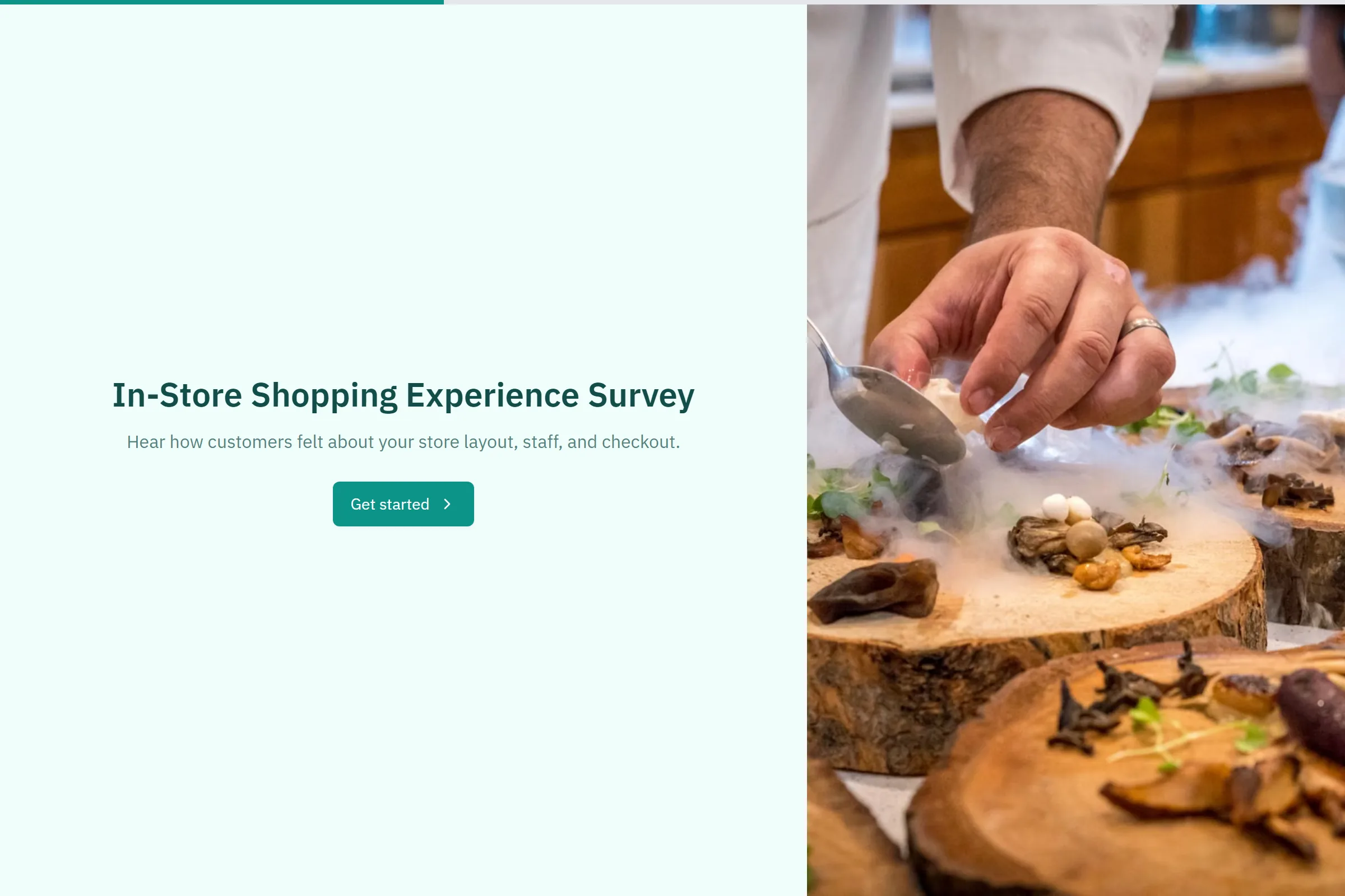 In-Store Shopping Experience Survey template preview