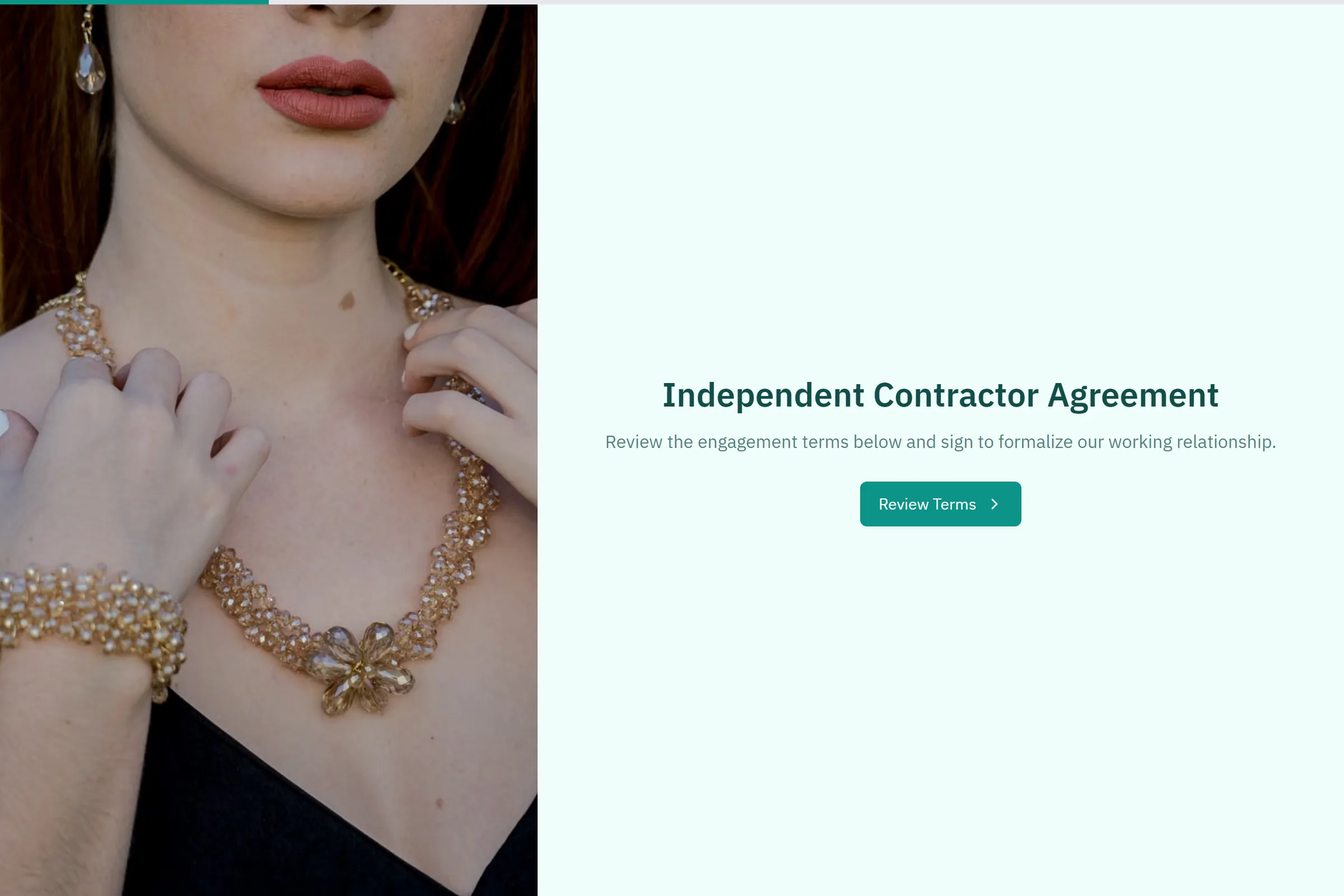 Independent Contractor Agreement template preview