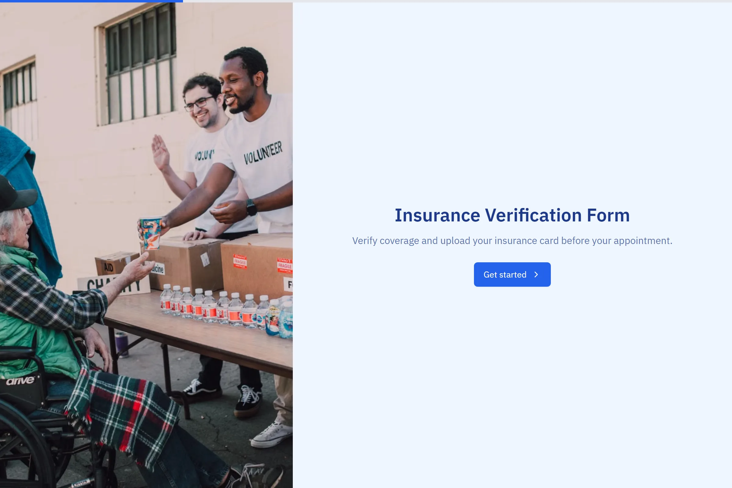 Insurance Verification Form template preview