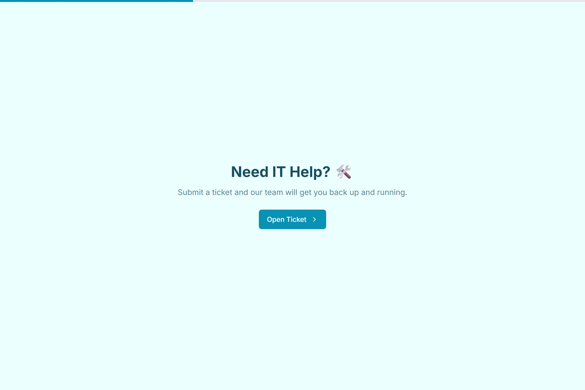 IT Helpdesk Ticket template preview