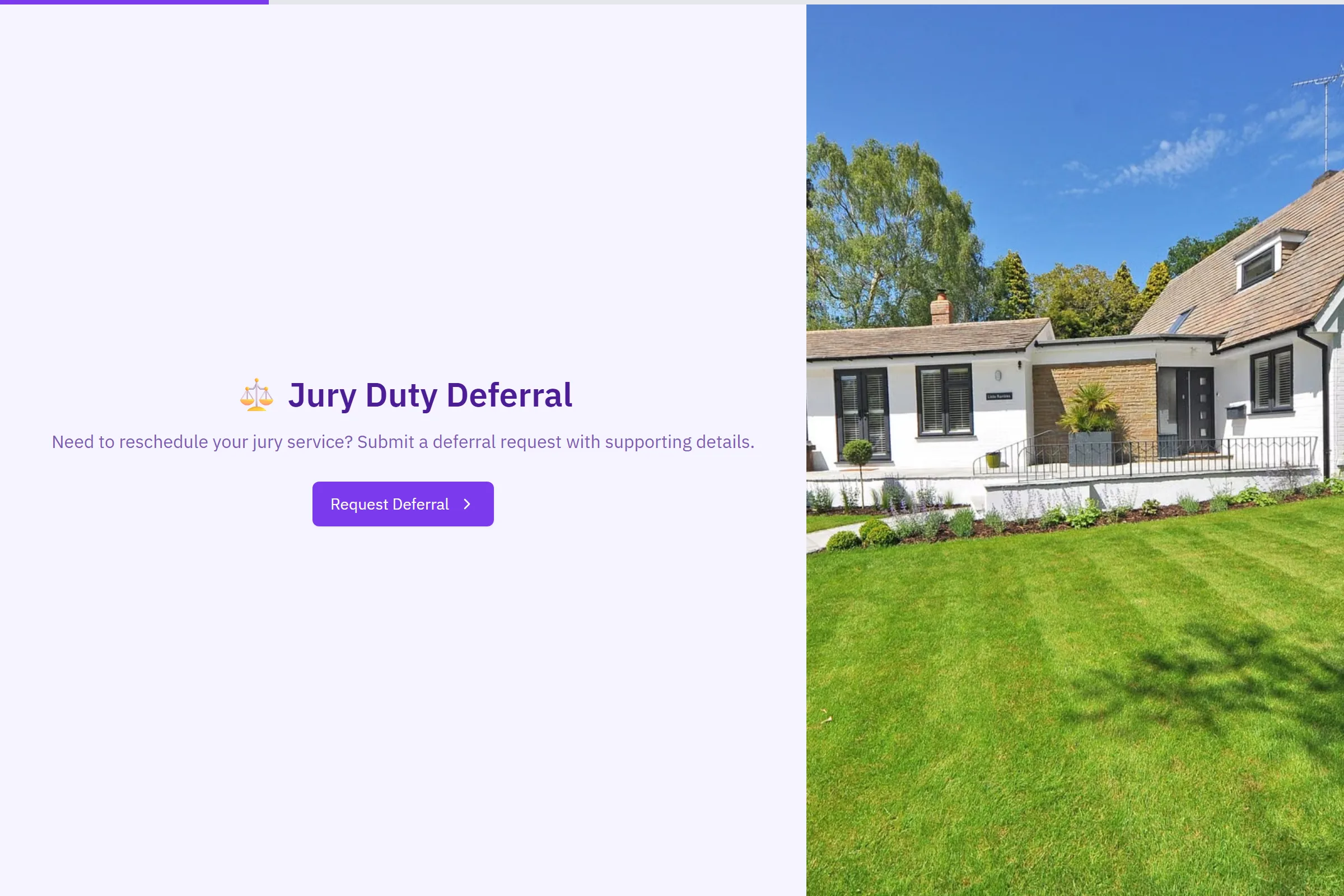 Jury Duty Deferral Request template preview