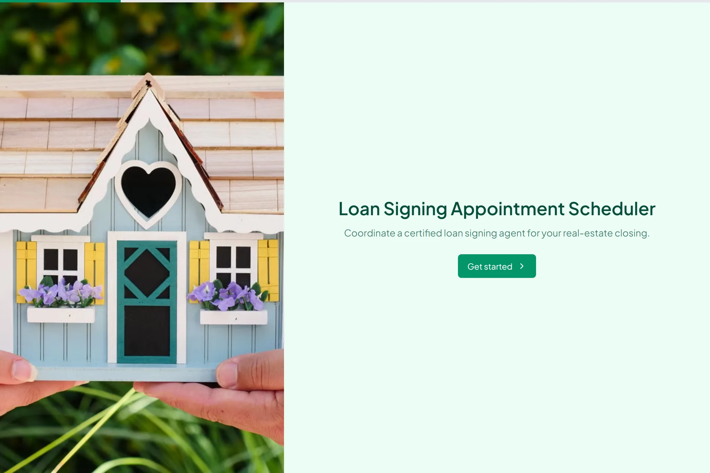 Loan Signing Appointment Scheduler preview