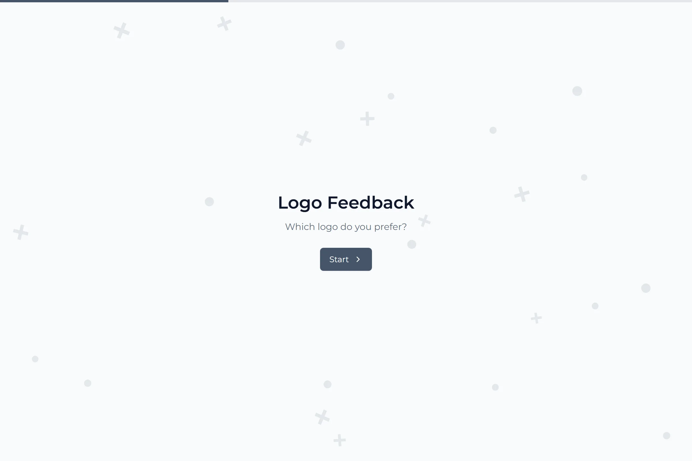 Logo Feedback template preview