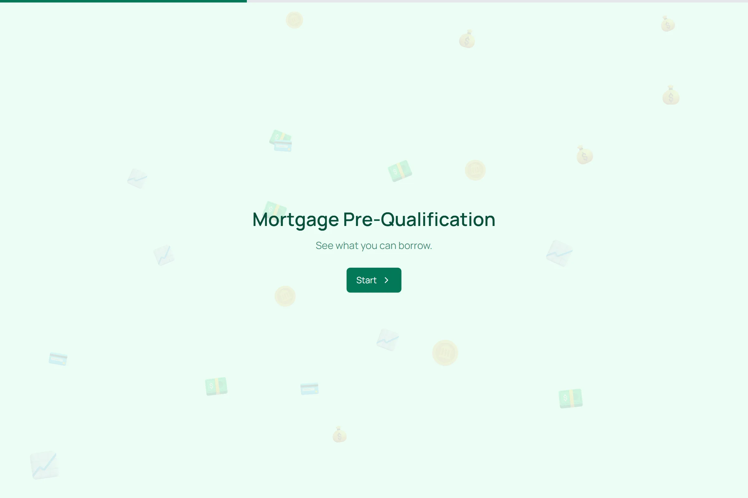 Mortgage Pre-Qualification template preview
