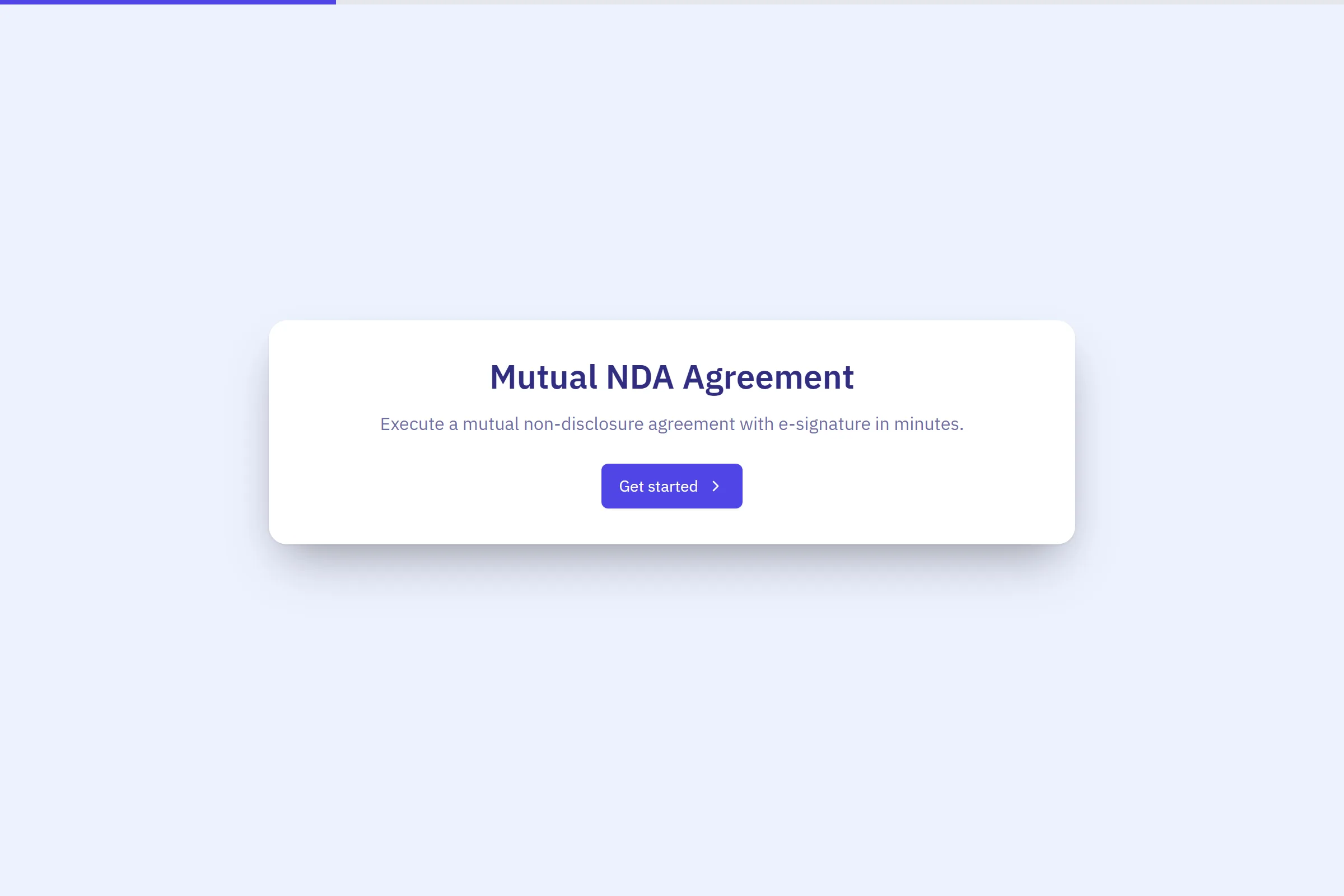 Mutual NDA Agreement preview