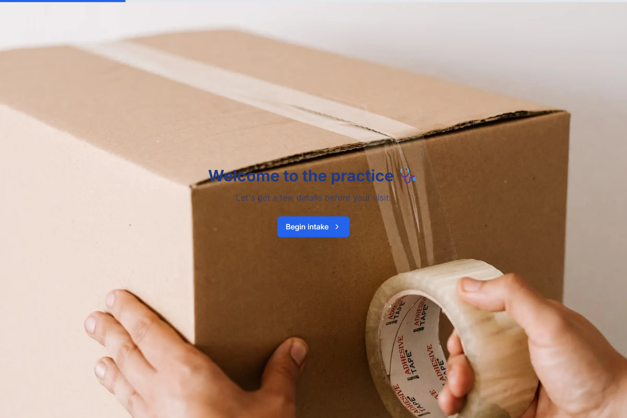 New Patient Intake Form template preview