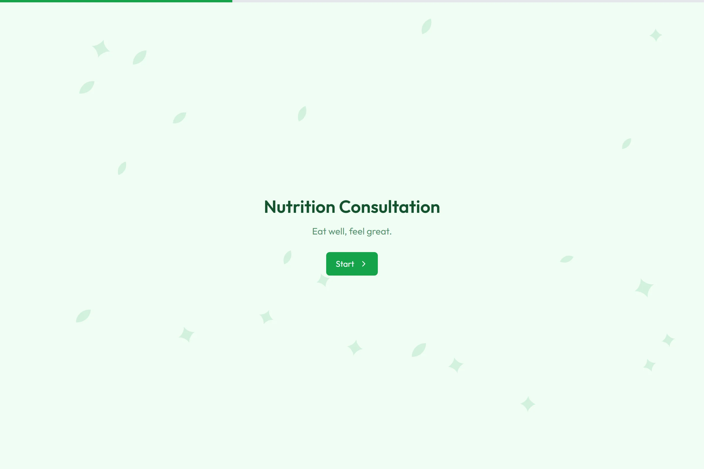 Nutrition Consultation template preview