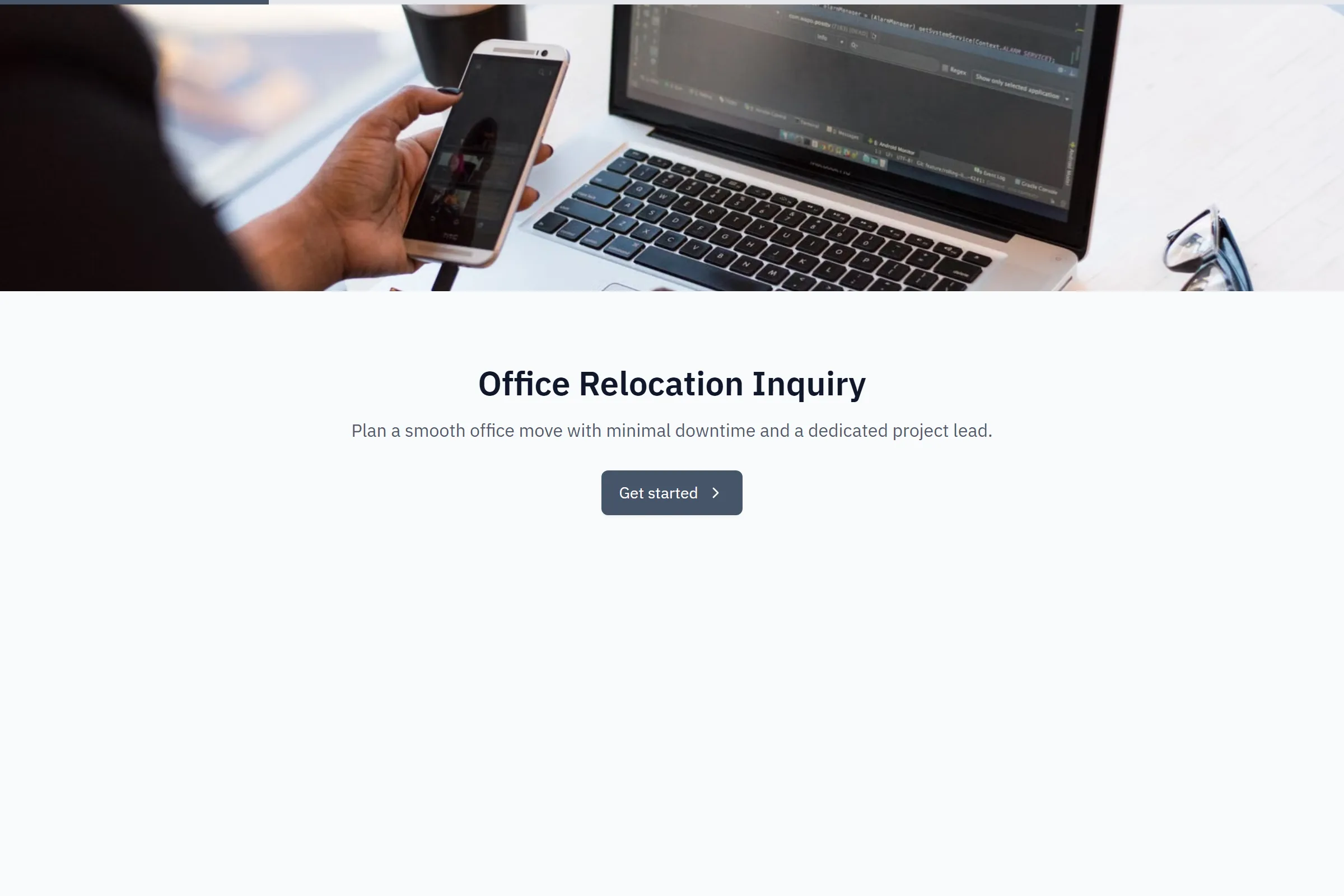 Office Relocation Inquiry preview