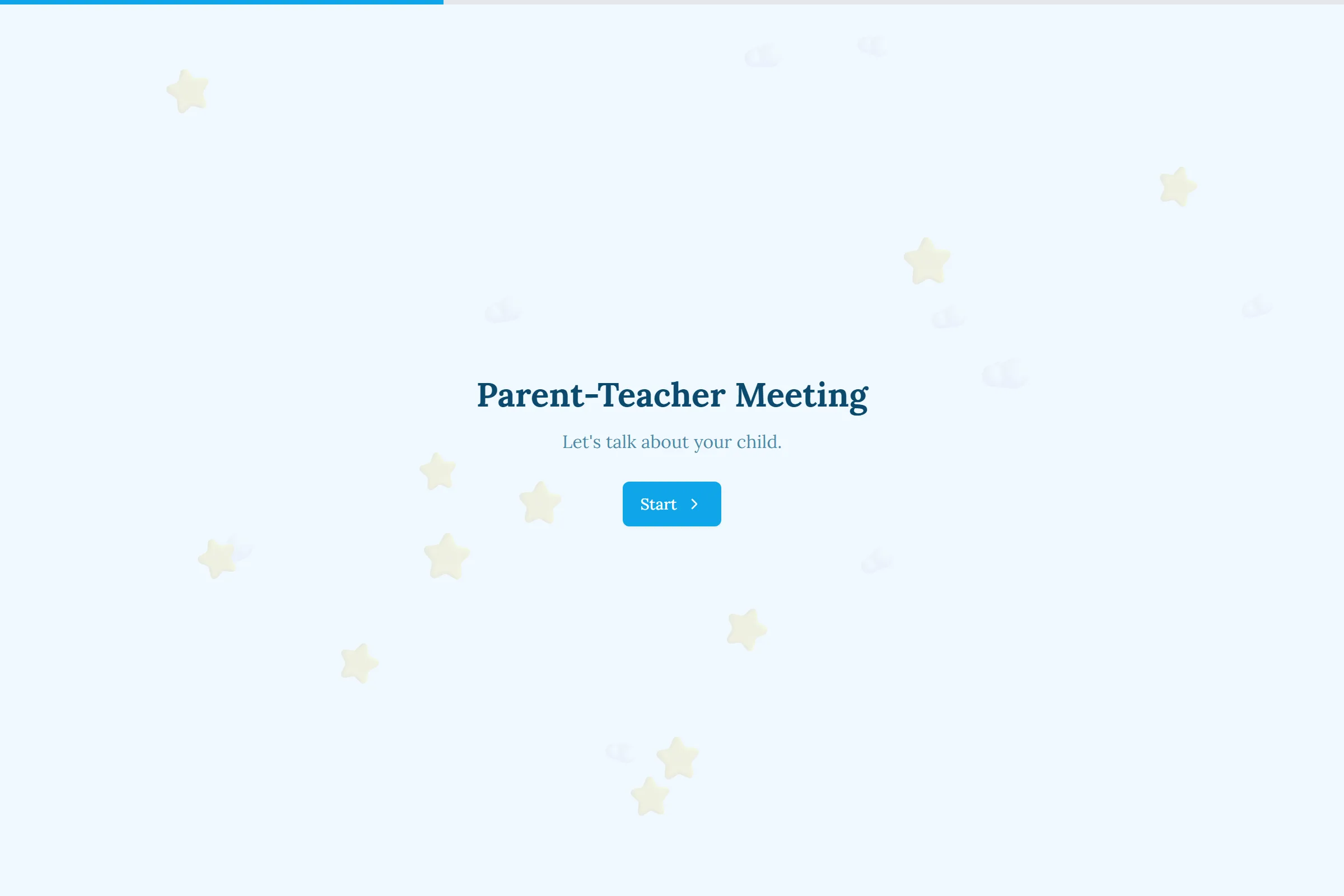 Parent-Teacher Meeting template preview
