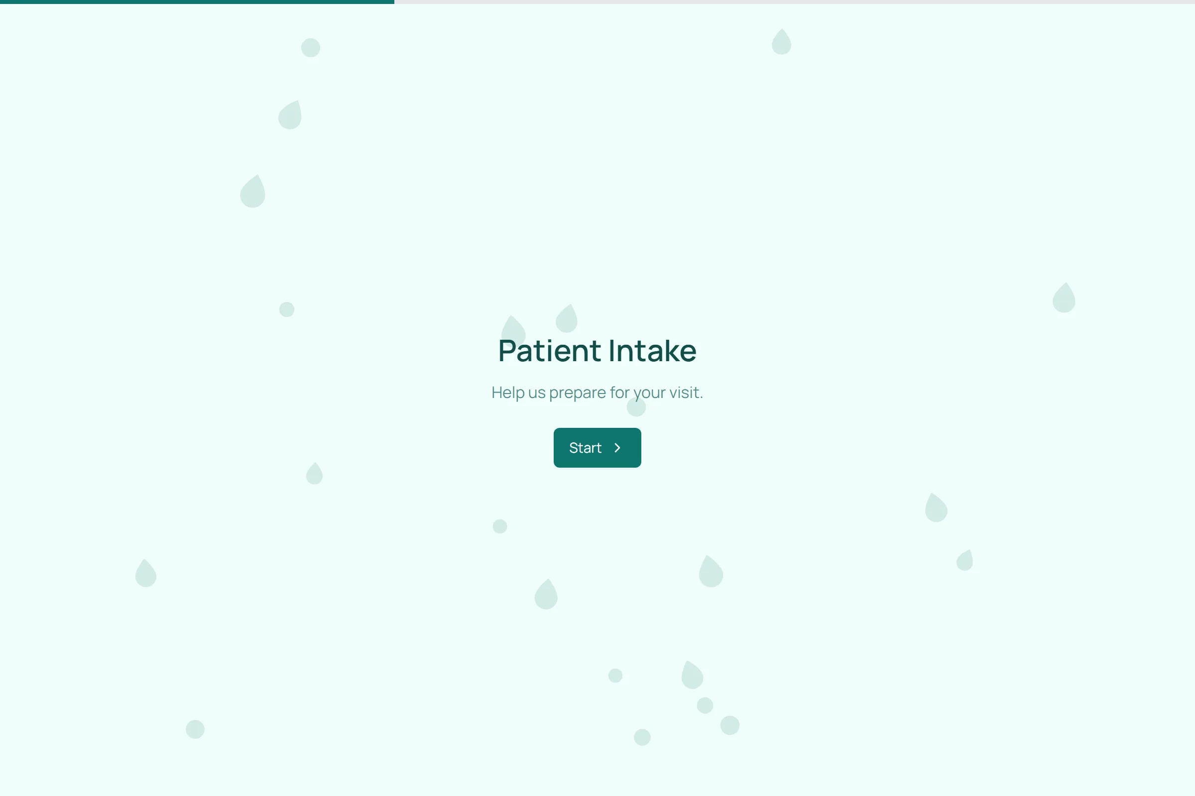 Patient Intake template preview