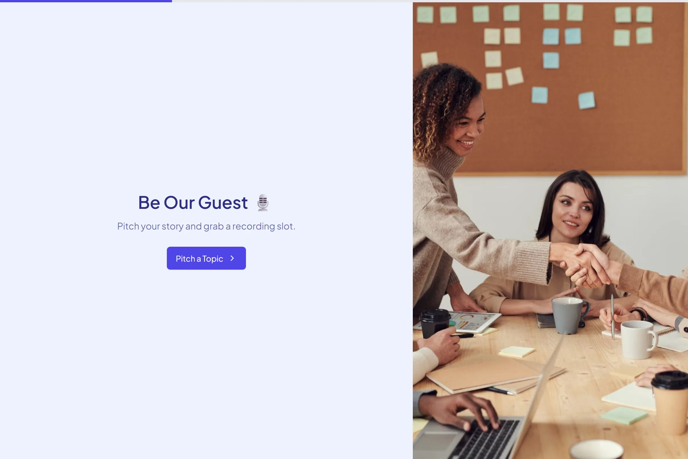 Podcast Guest Scheduling template preview