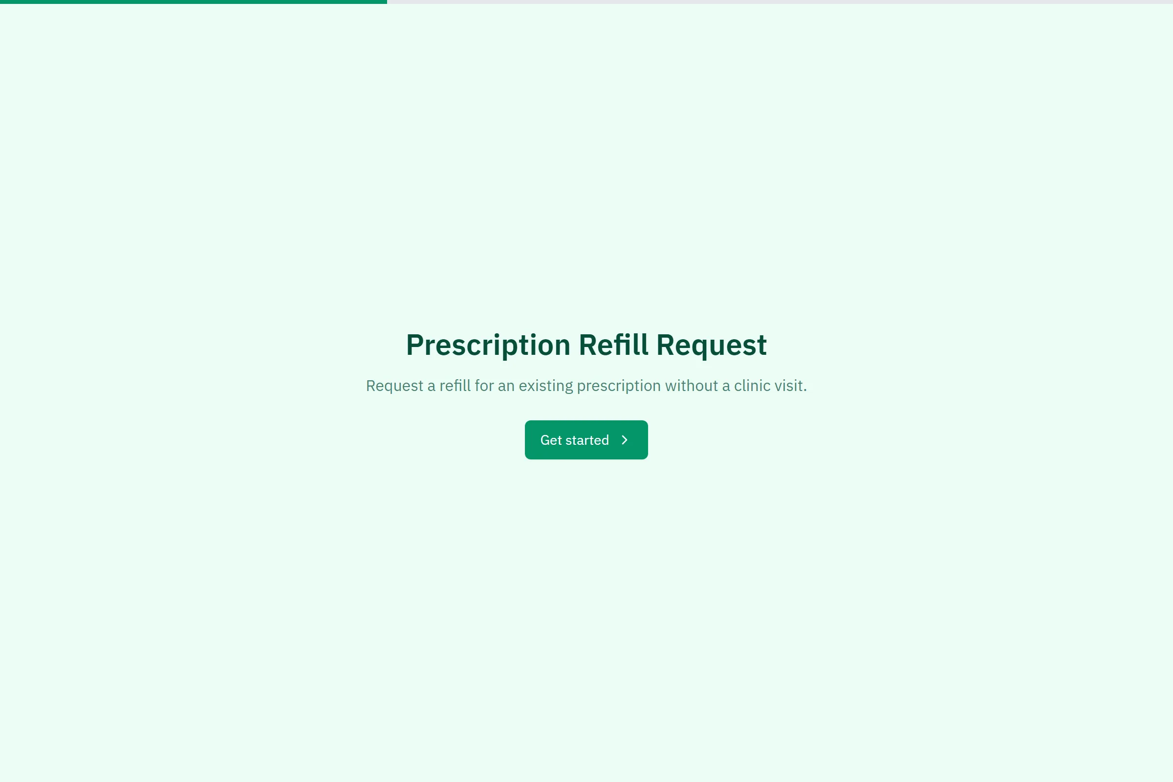 Prescription Refill Request template preview