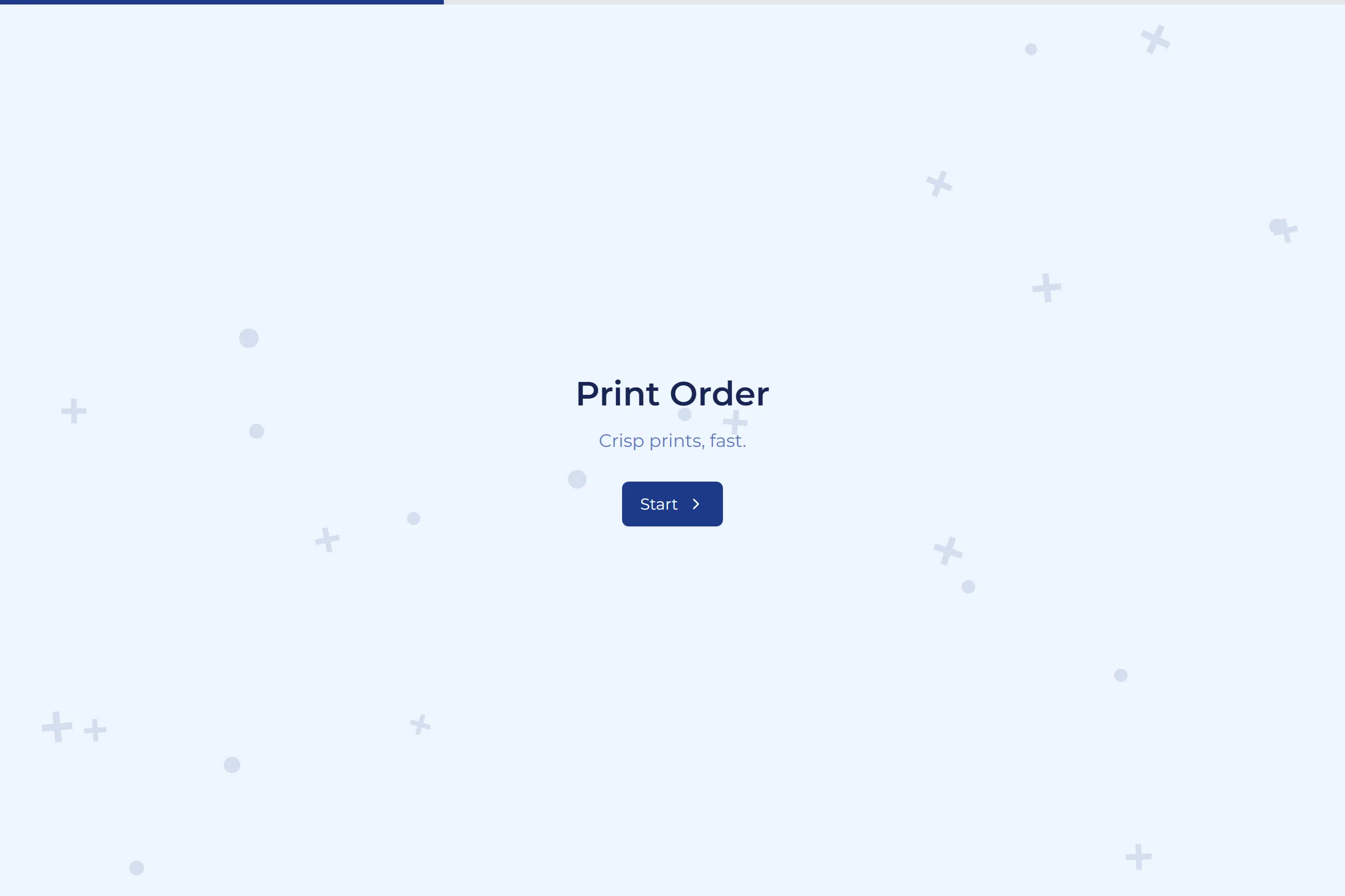 Print Order template preview