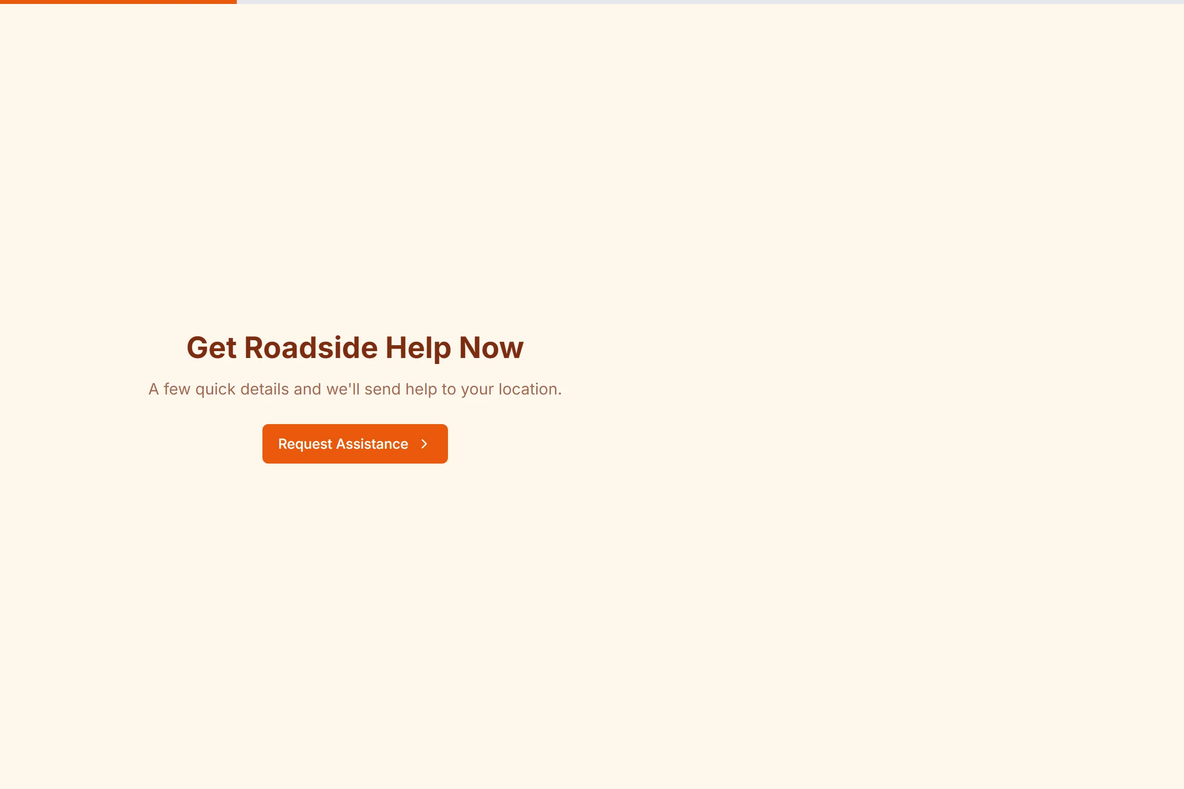 Roadside Assistance & Tow Request template preview