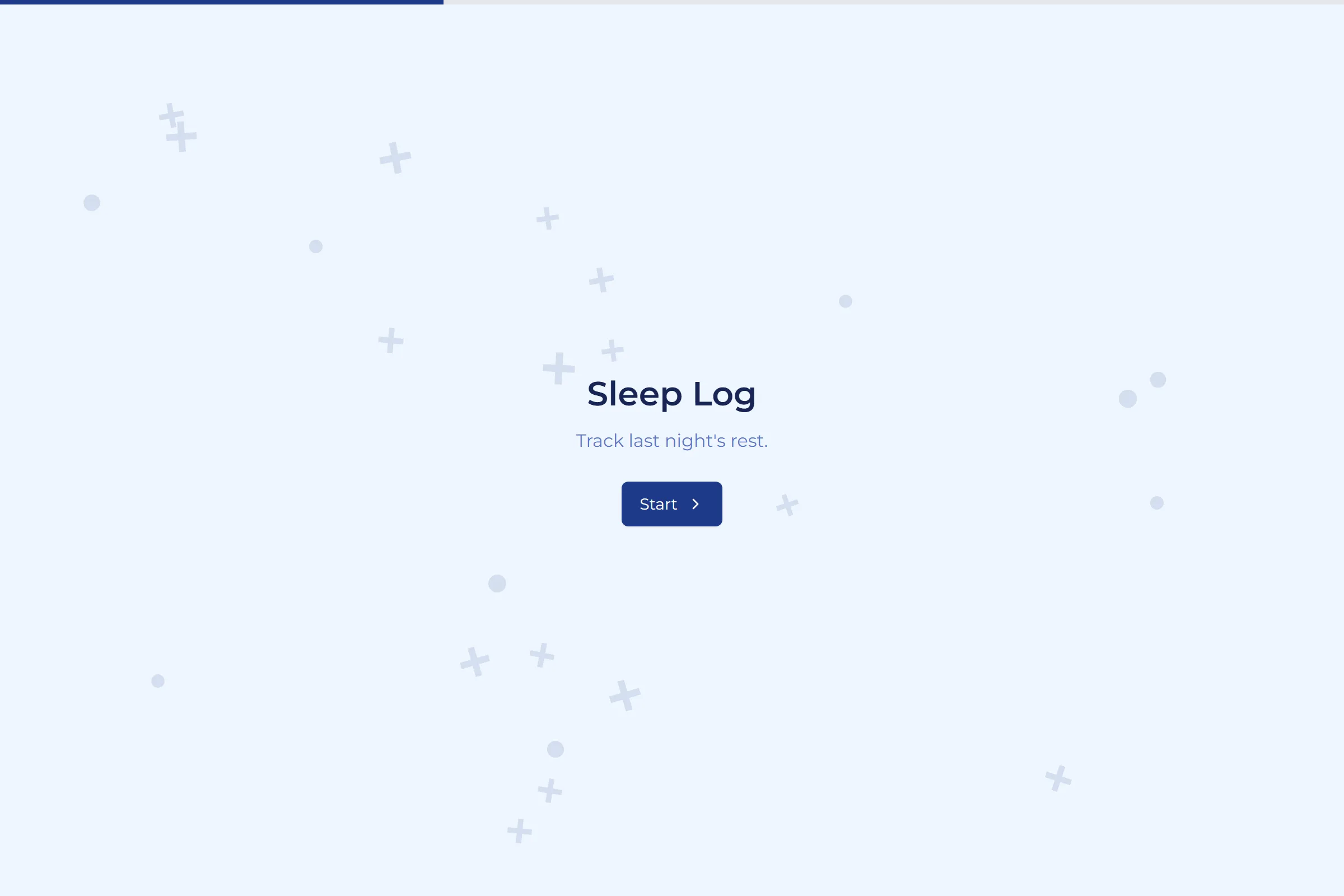 Sleep Log template preview