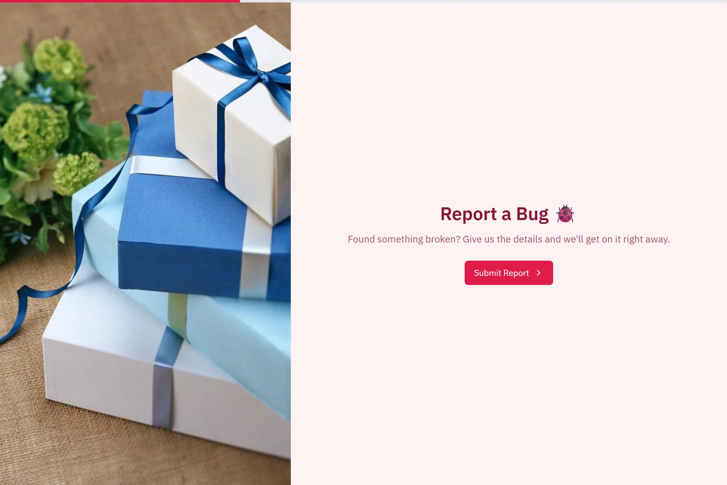 Software Bug Report template preview