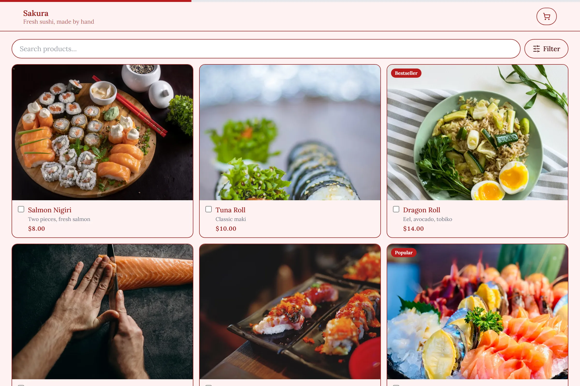 Sushi Bar preview