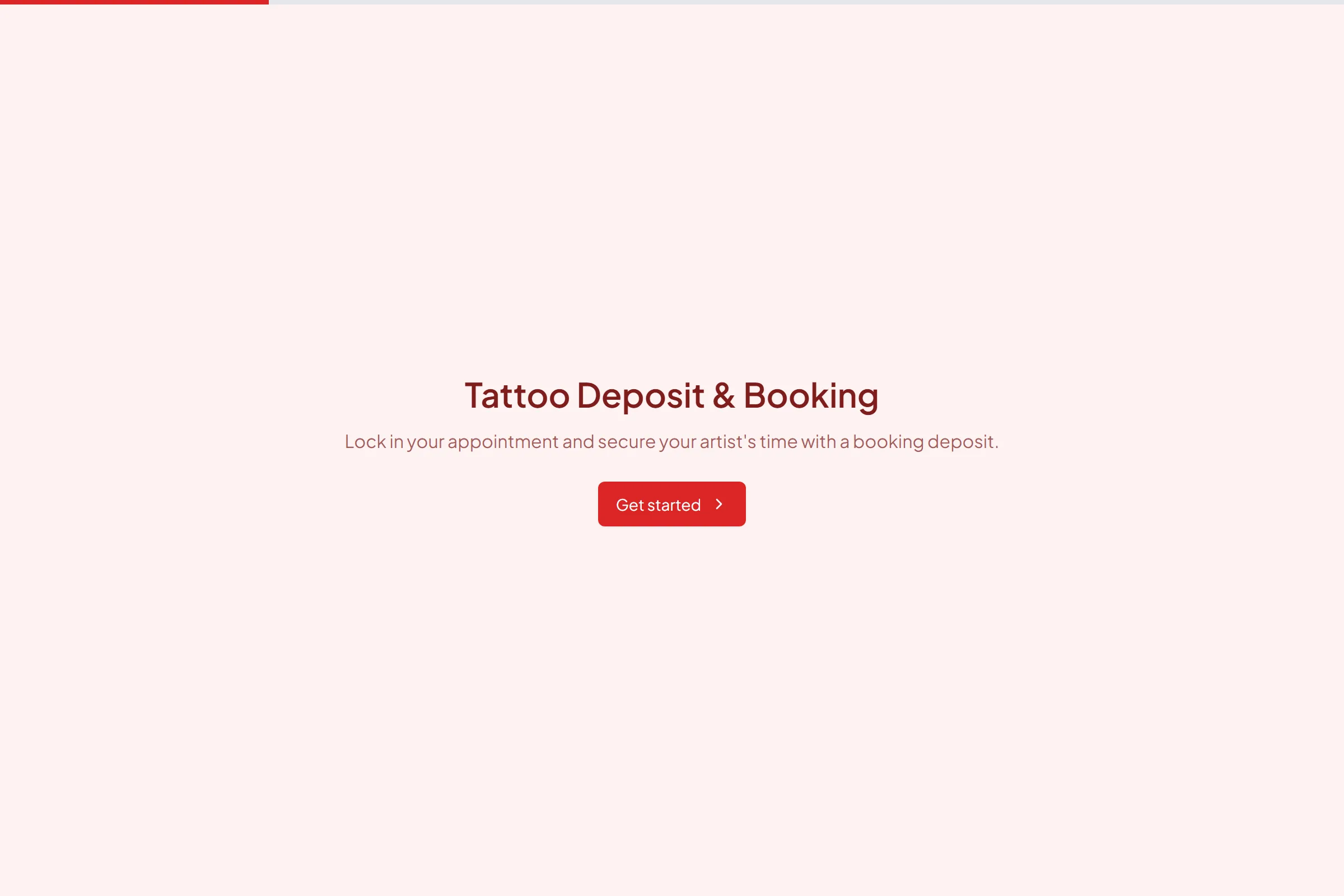 Tattoo Deposit & Booking preview
