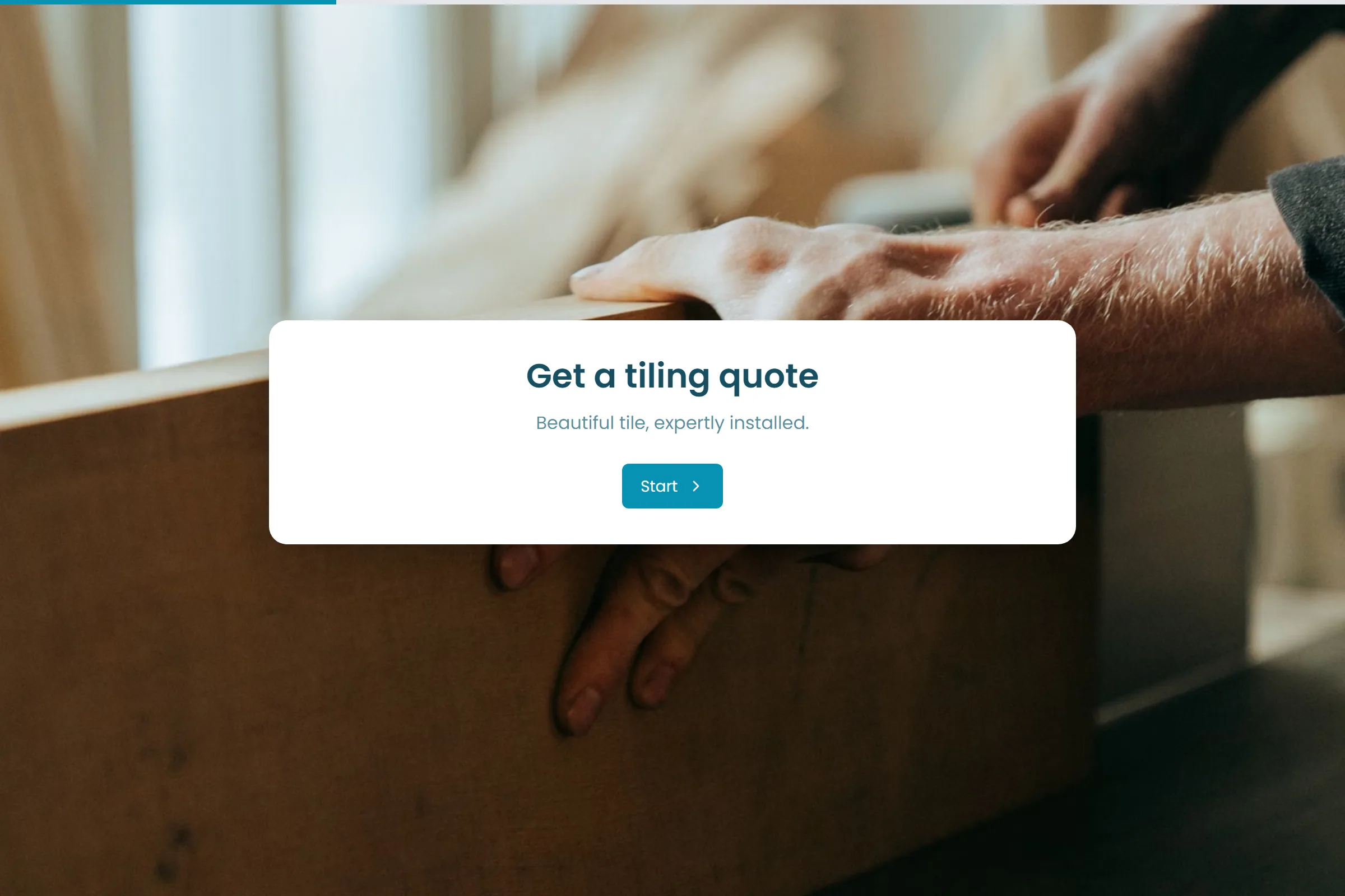 Tile Installation Quote template preview