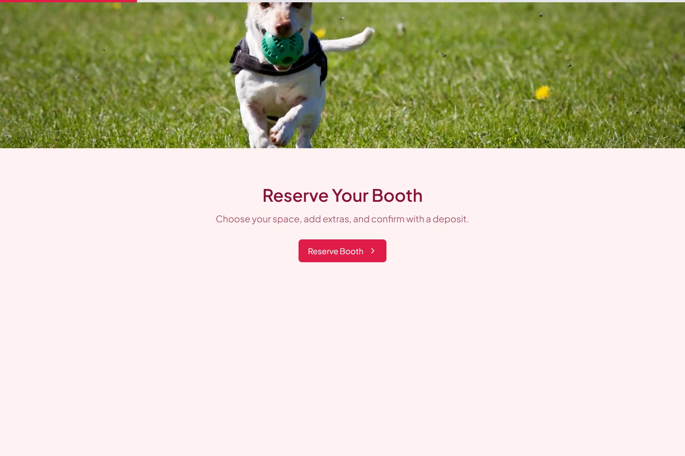 Trade Show Booth Reservation template preview
