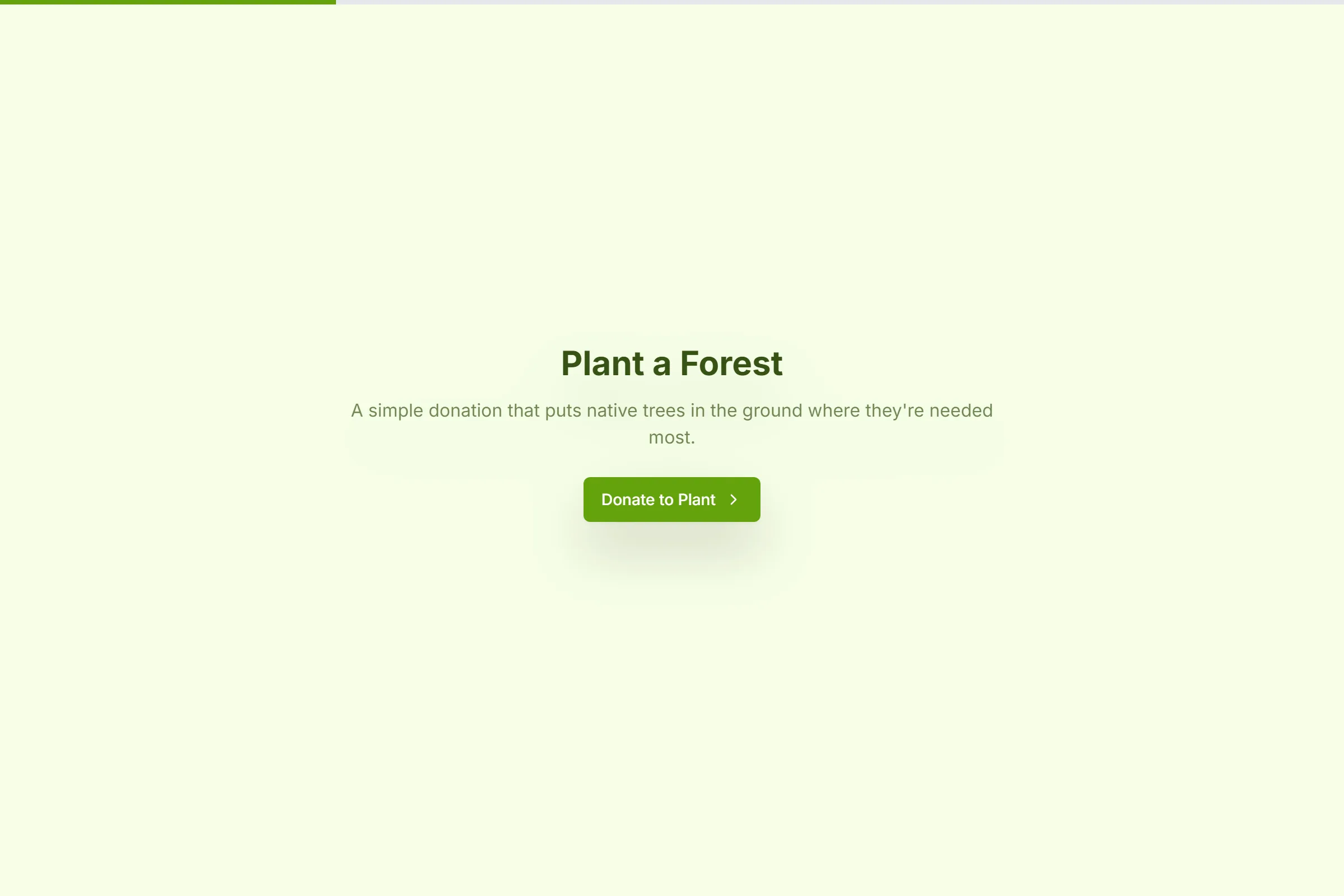 Tree Planting Donation Drive template preview