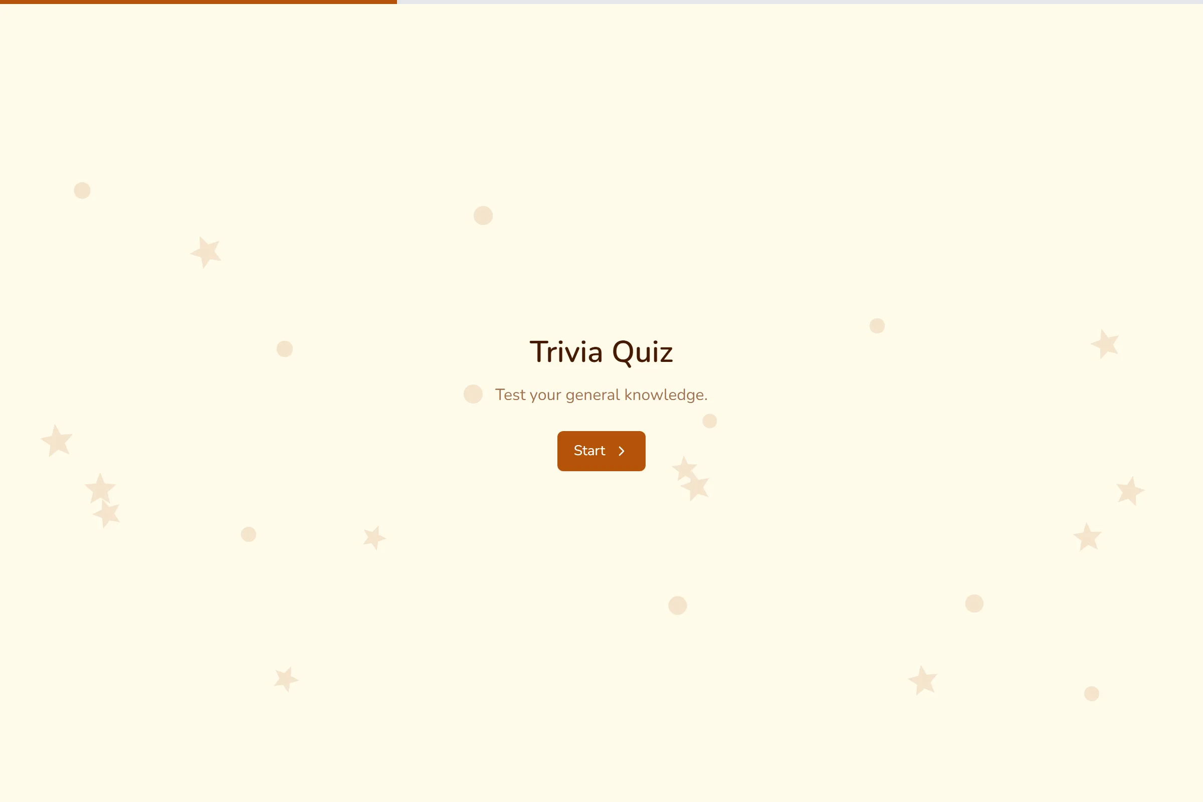 Trivia Quiz template preview