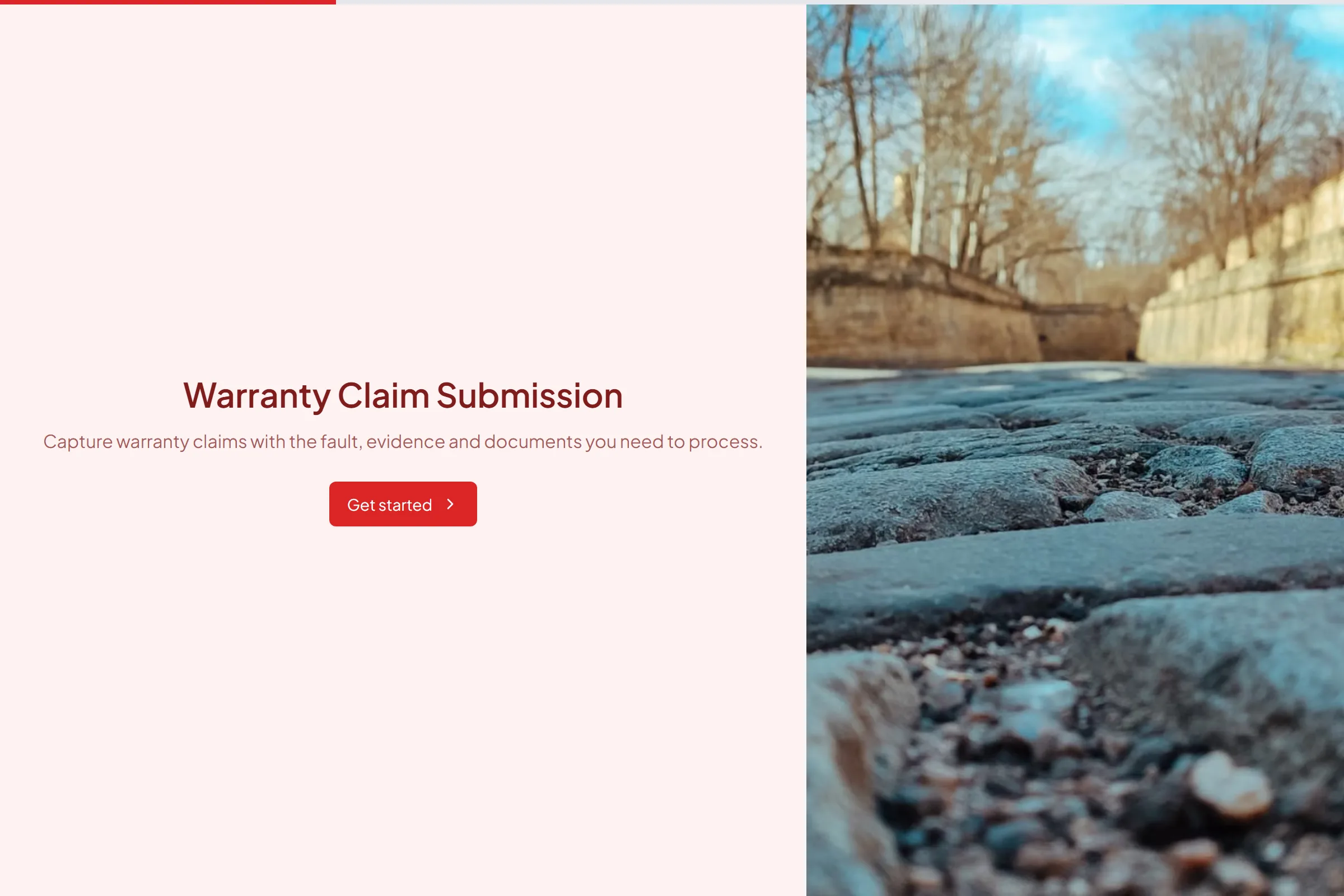 Warranty Claim Submission template preview