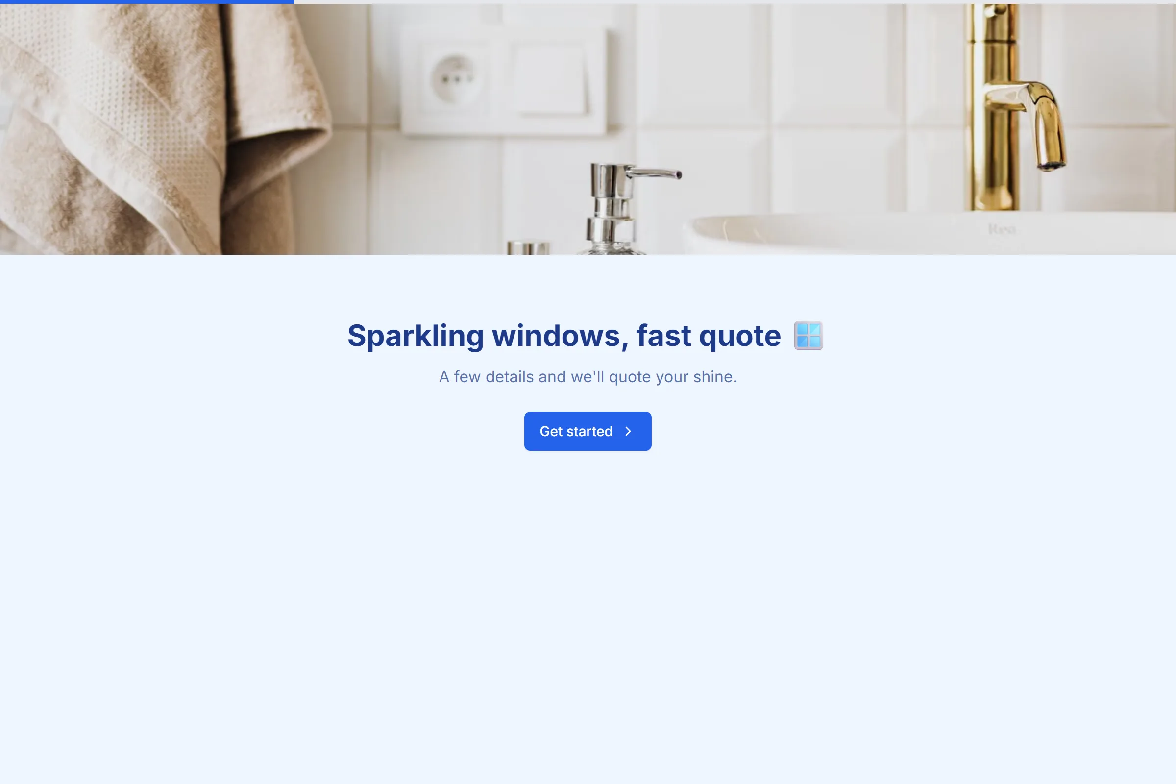 Window Cleaning Quote template preview
